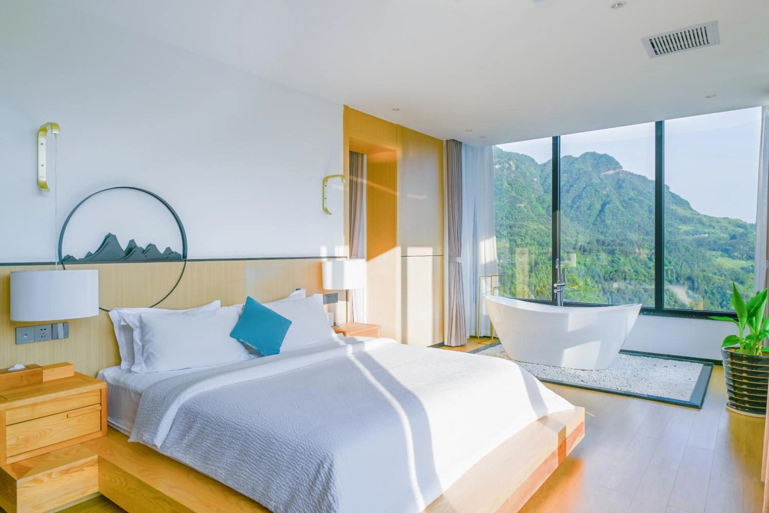 Bed in XMAN Sunrise Peaks Resort