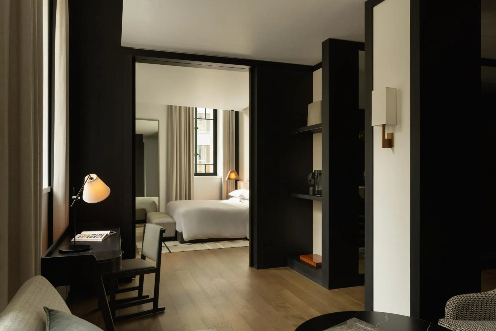 Bedroom, Bed in Capella Sydney