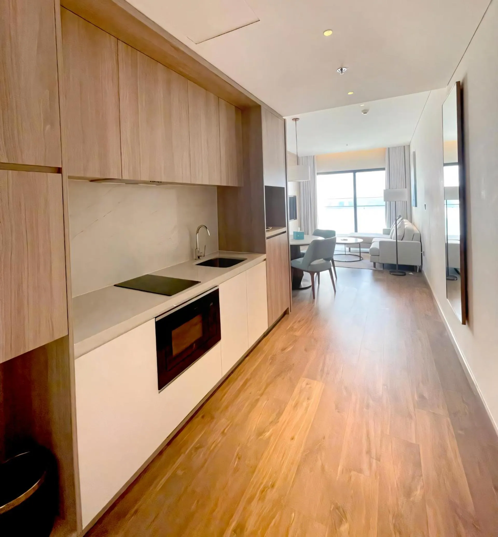 kitchen in HB Serviced Apartment - Alacarte Hạ Long
