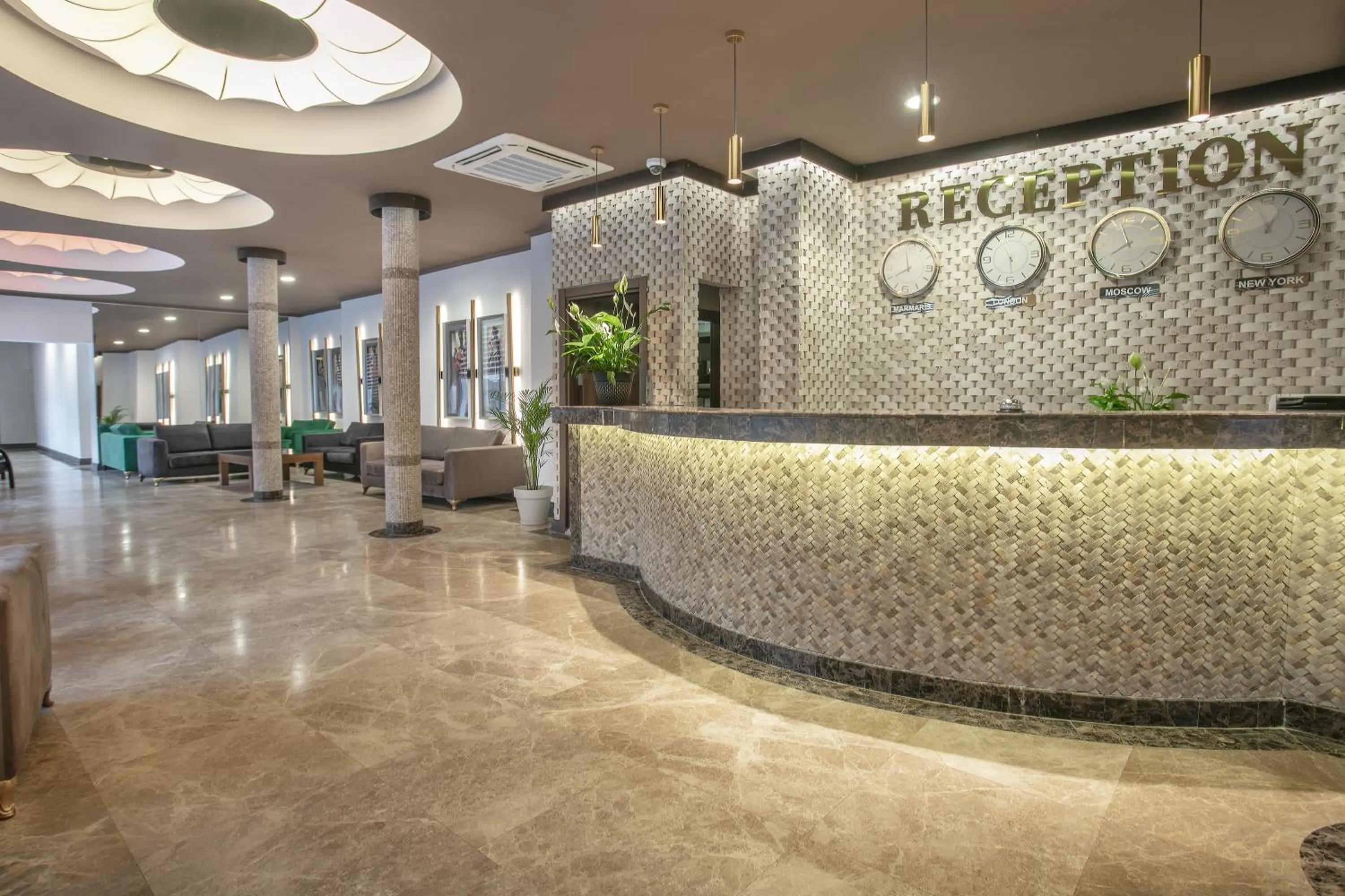 Lobby or reception in Arbatt Marmaris Hotel