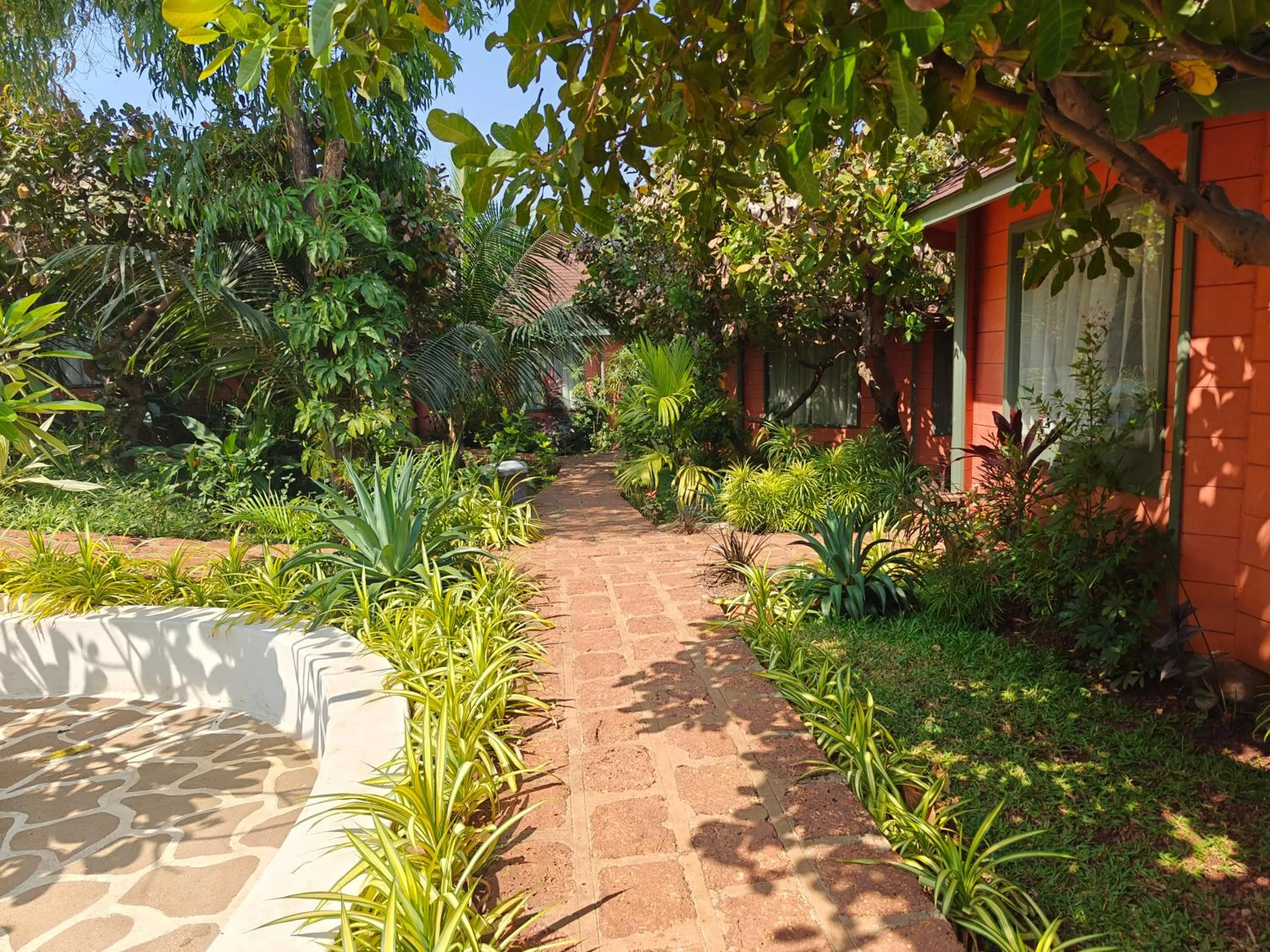 Garden view in Habitus Resort