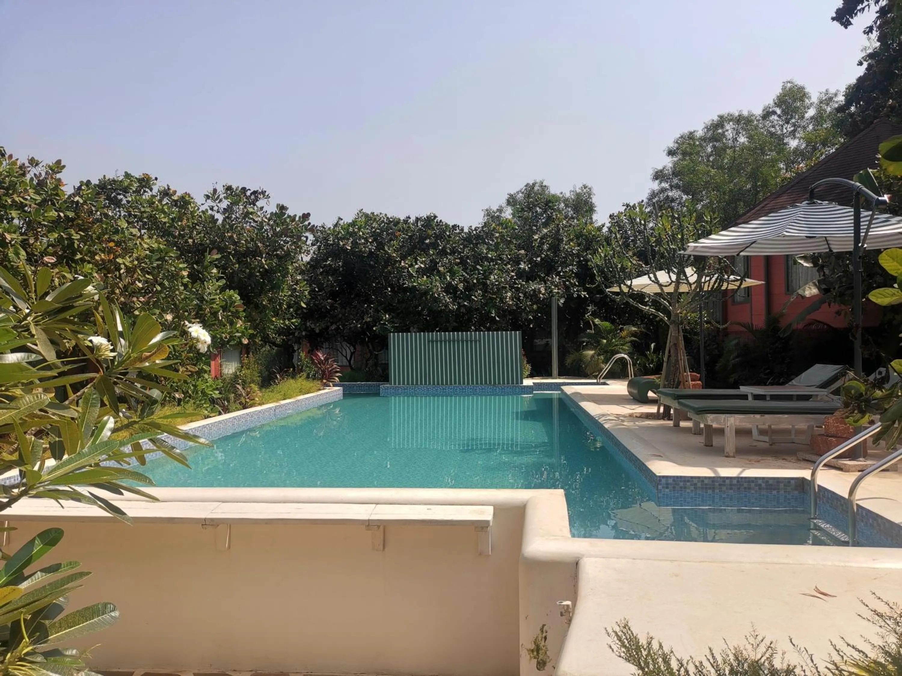 Swimming pool in Habitus Resort