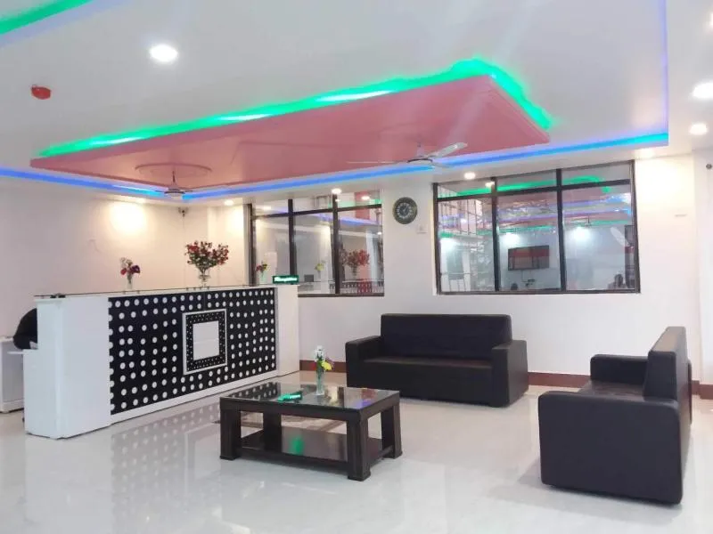 Seating area in Five Star Inn