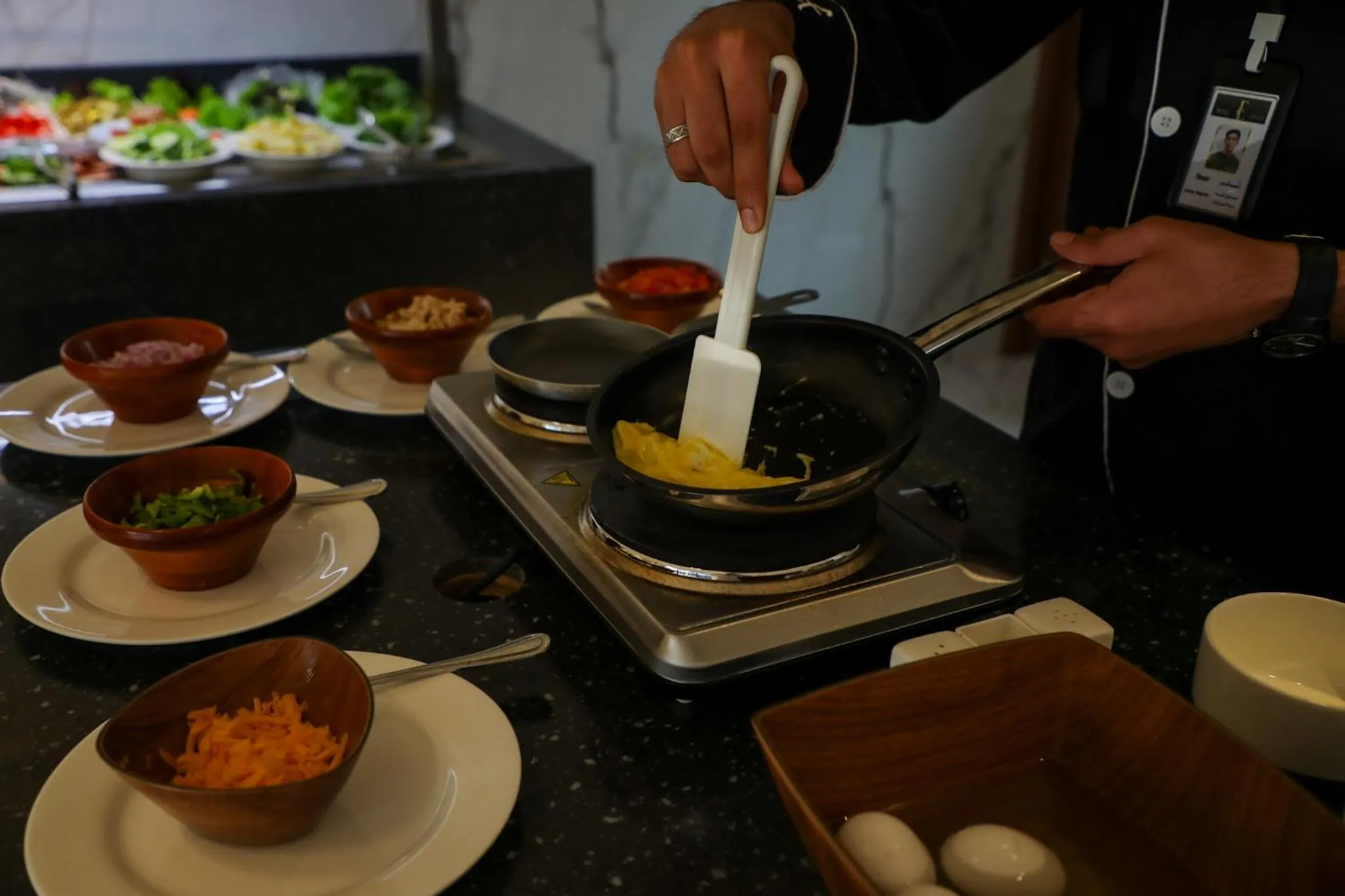 Food and drinks in E Hotel