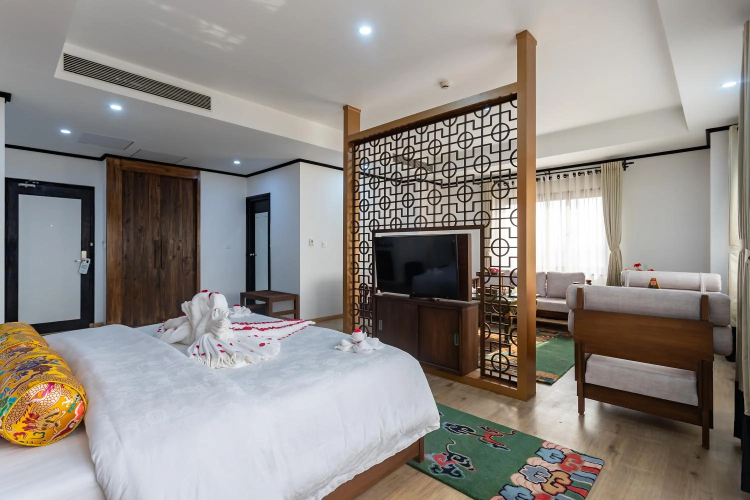 Bedroom, Bed in Hotel Lo Mustang