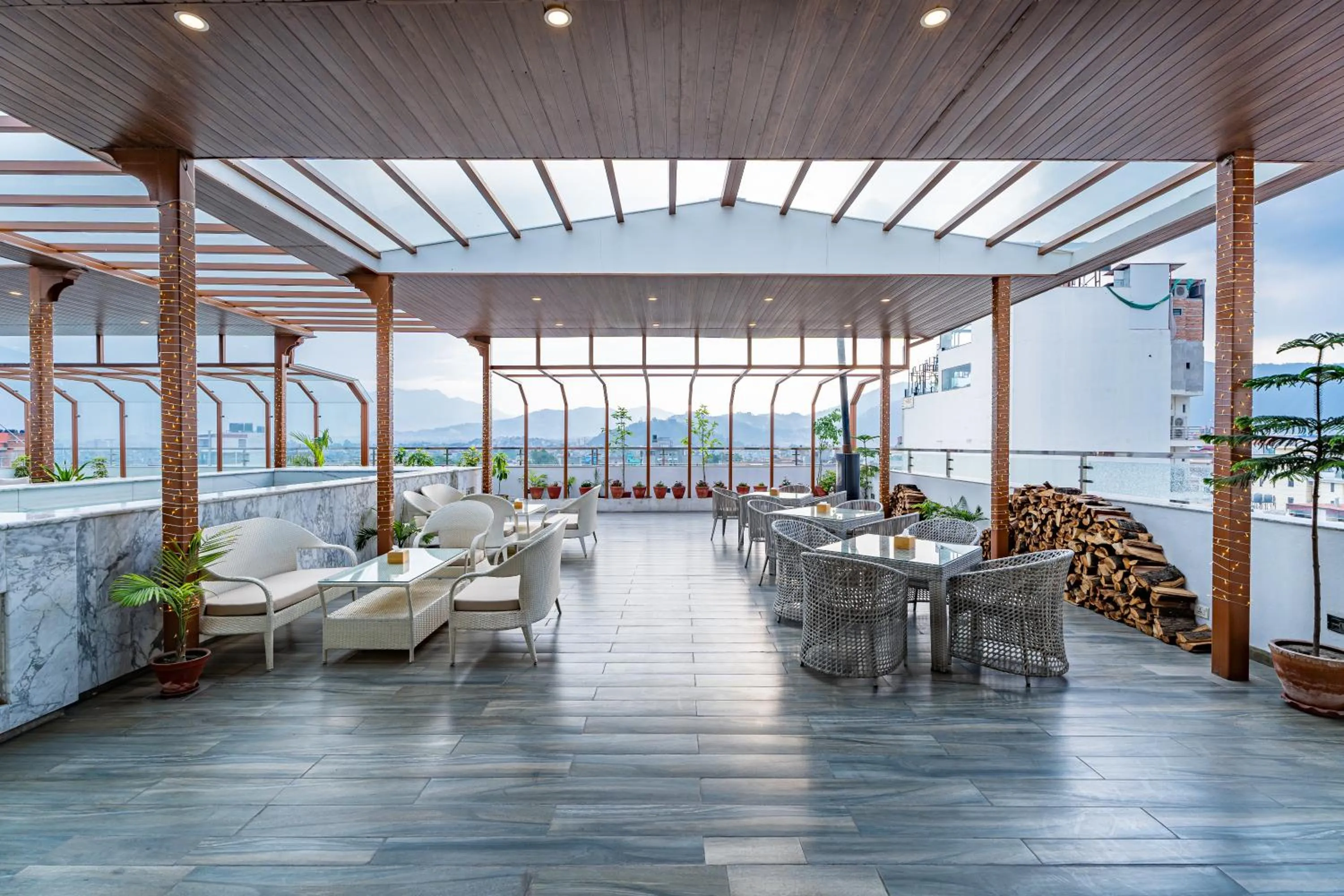 Balcony/Terrace in Hotel Lo Mustang