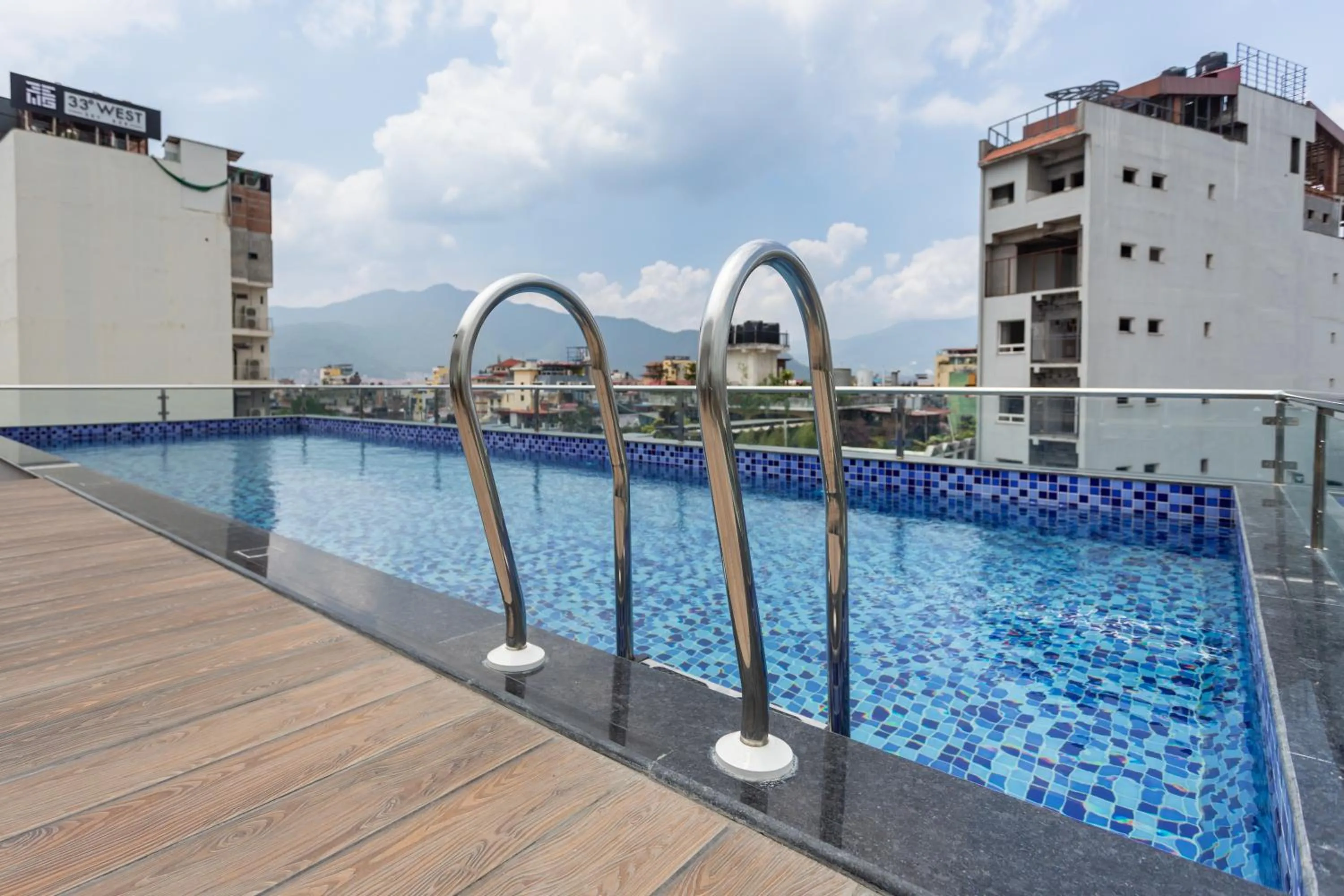 Swimming pool in Hotel Lo Mustang