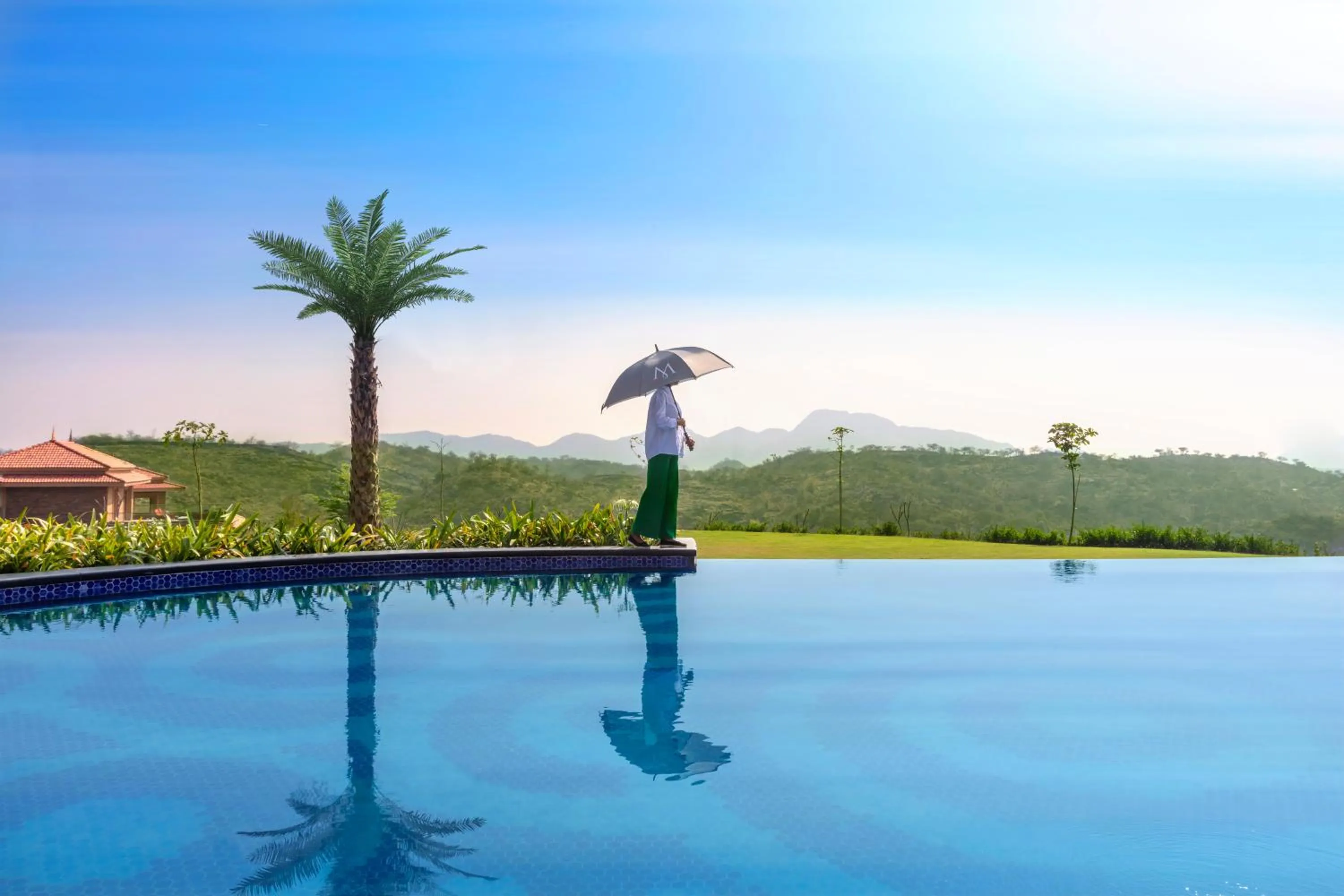Swimming pool in Mementos by ITC Hotels, Ekaaya, Udaipur