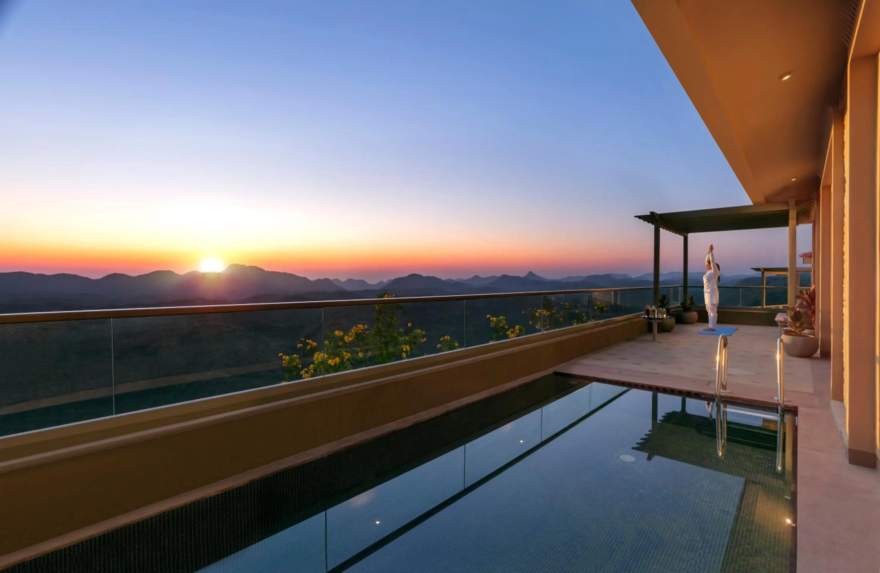 Swimming pool in Mementos by ITC Hotels, Ekaaya, Udaipur