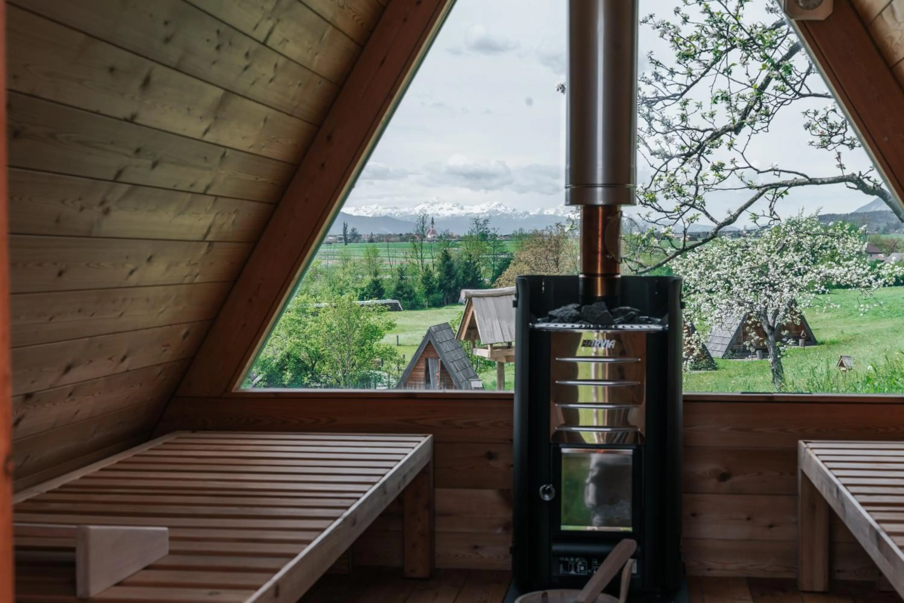 Sauna in Eko Glamping Resort Krištof