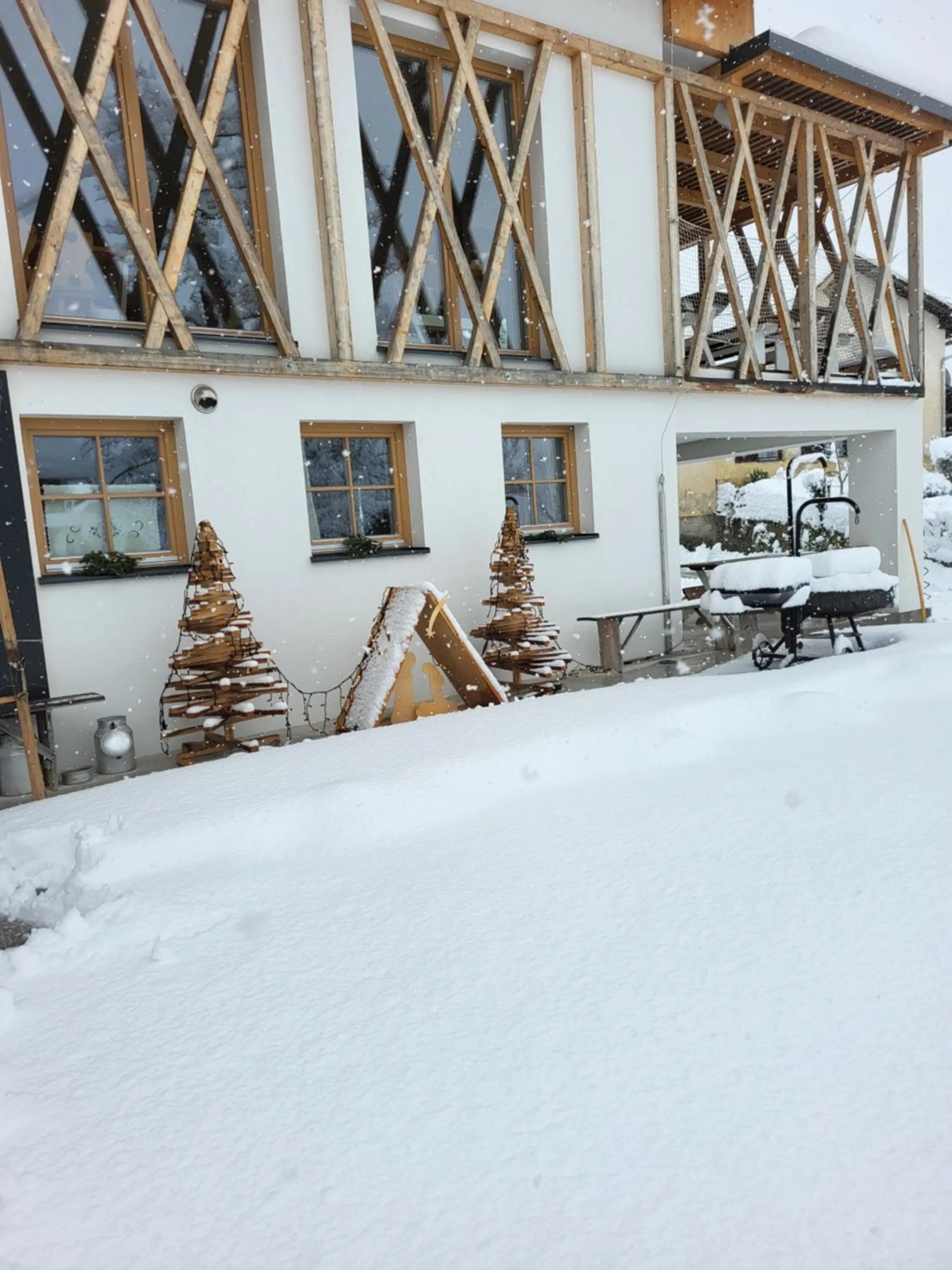 Property building in Eko Glamping Resort Krištof