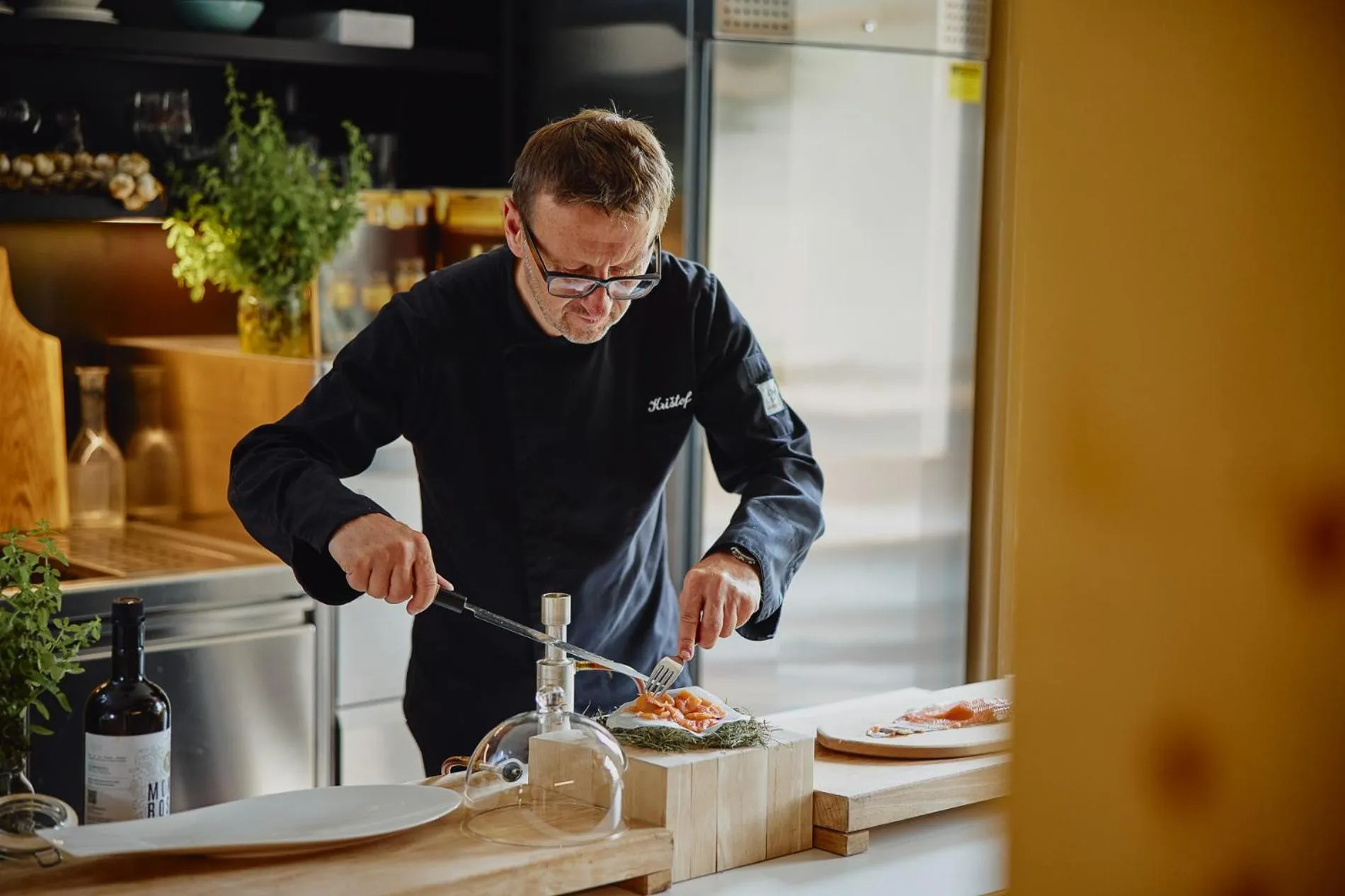 Restaurant/places to eat in Eko Glamping Resort Krištof