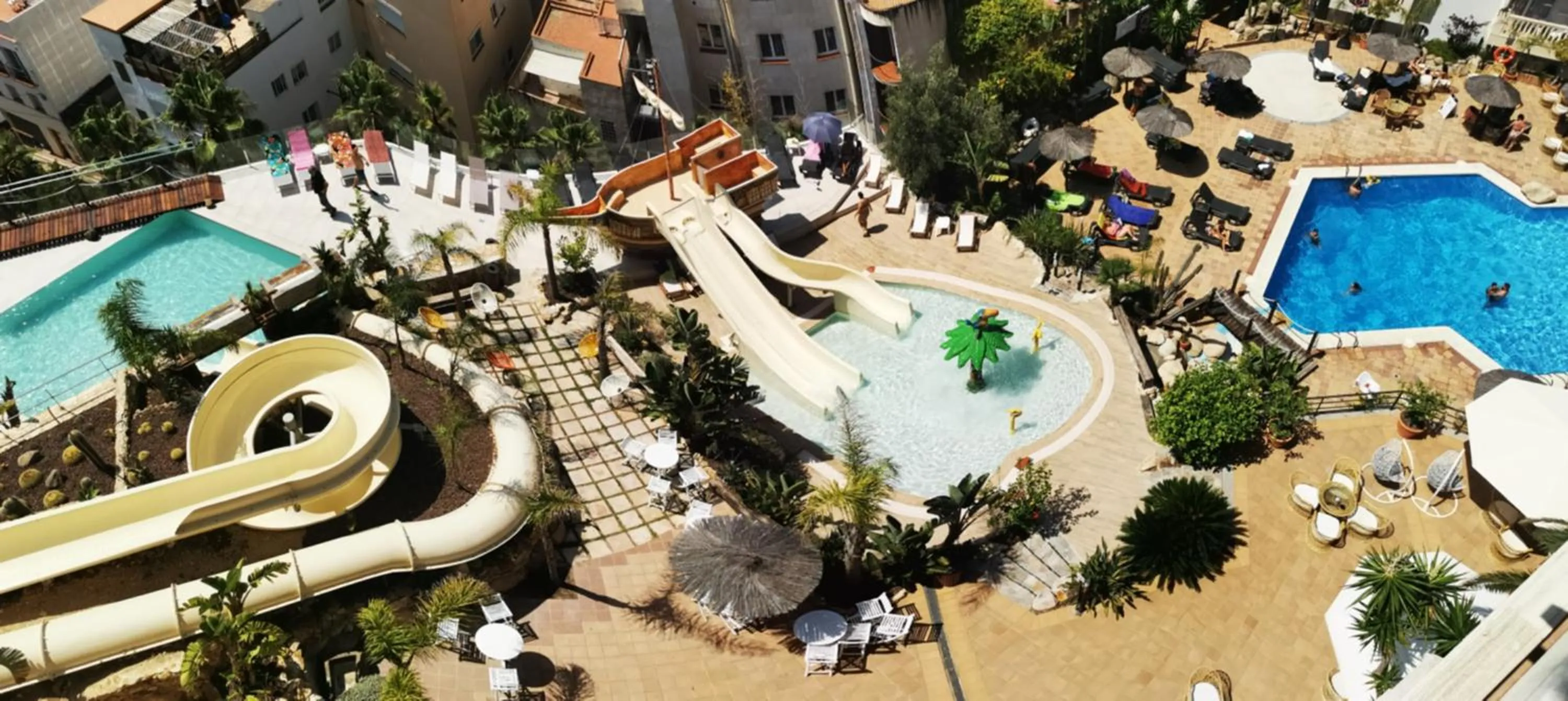 Aqua park in Hotel Alba Seleqtta