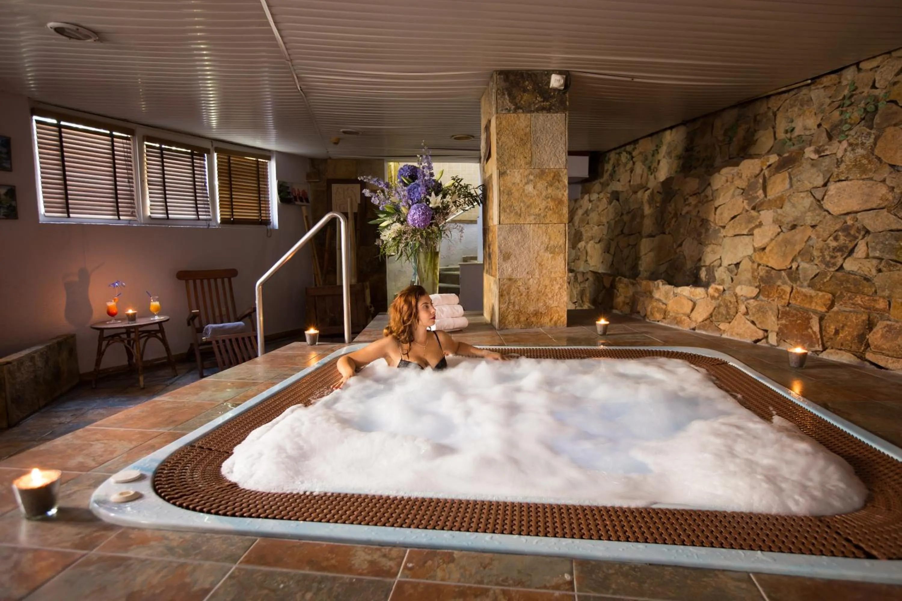 Spa and wellness centre/facilities in Hotel Alba Seleqtta
