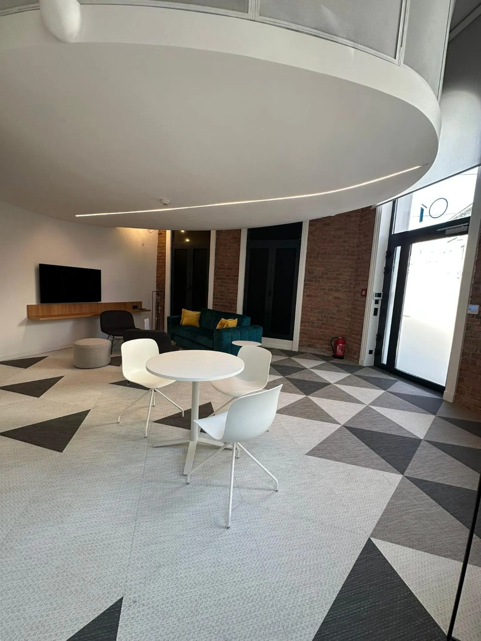 Living room in Fesh Lofts