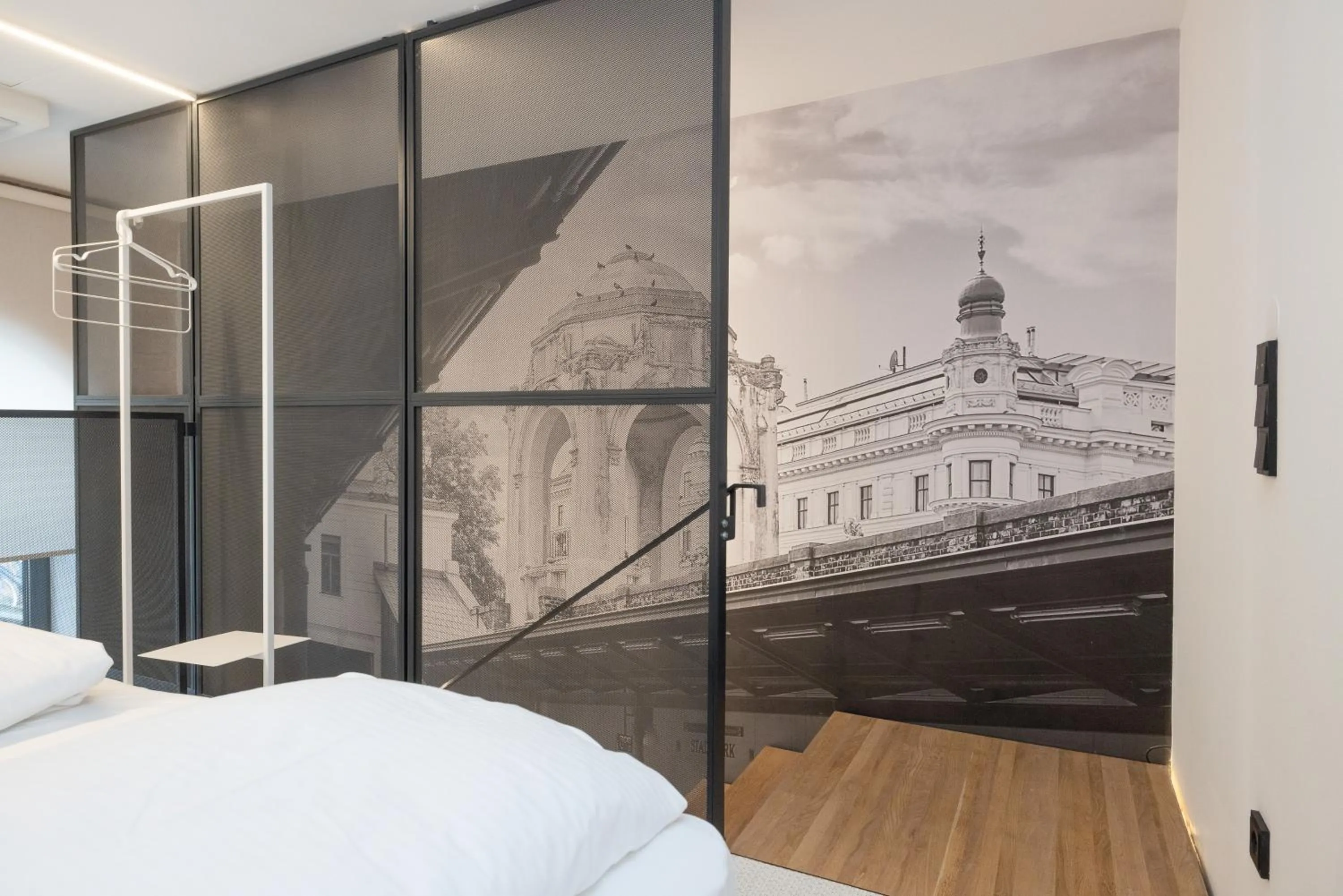 Bedroom, Bed in Fesh Lofts