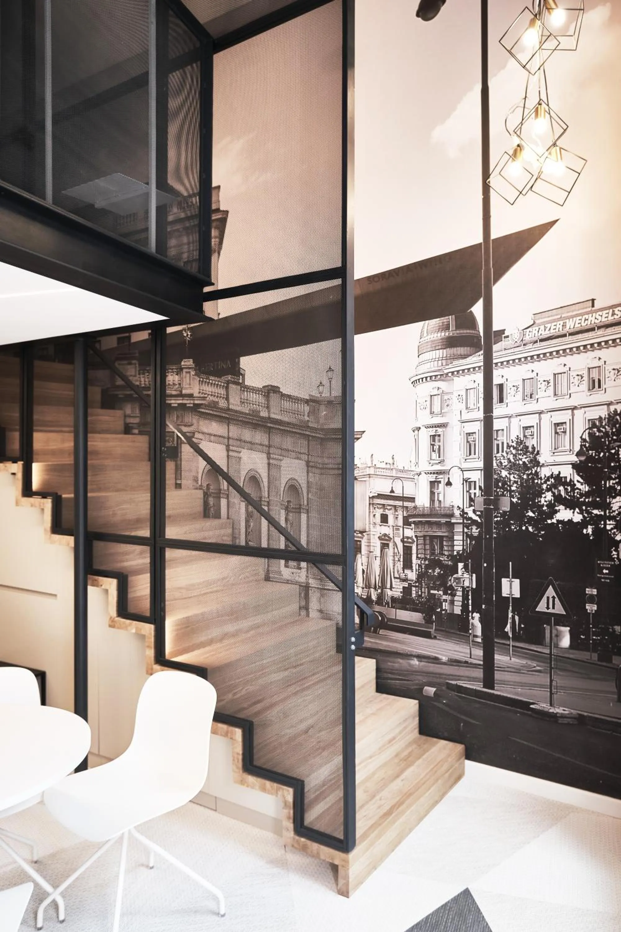 Living room in Fesh Lofts