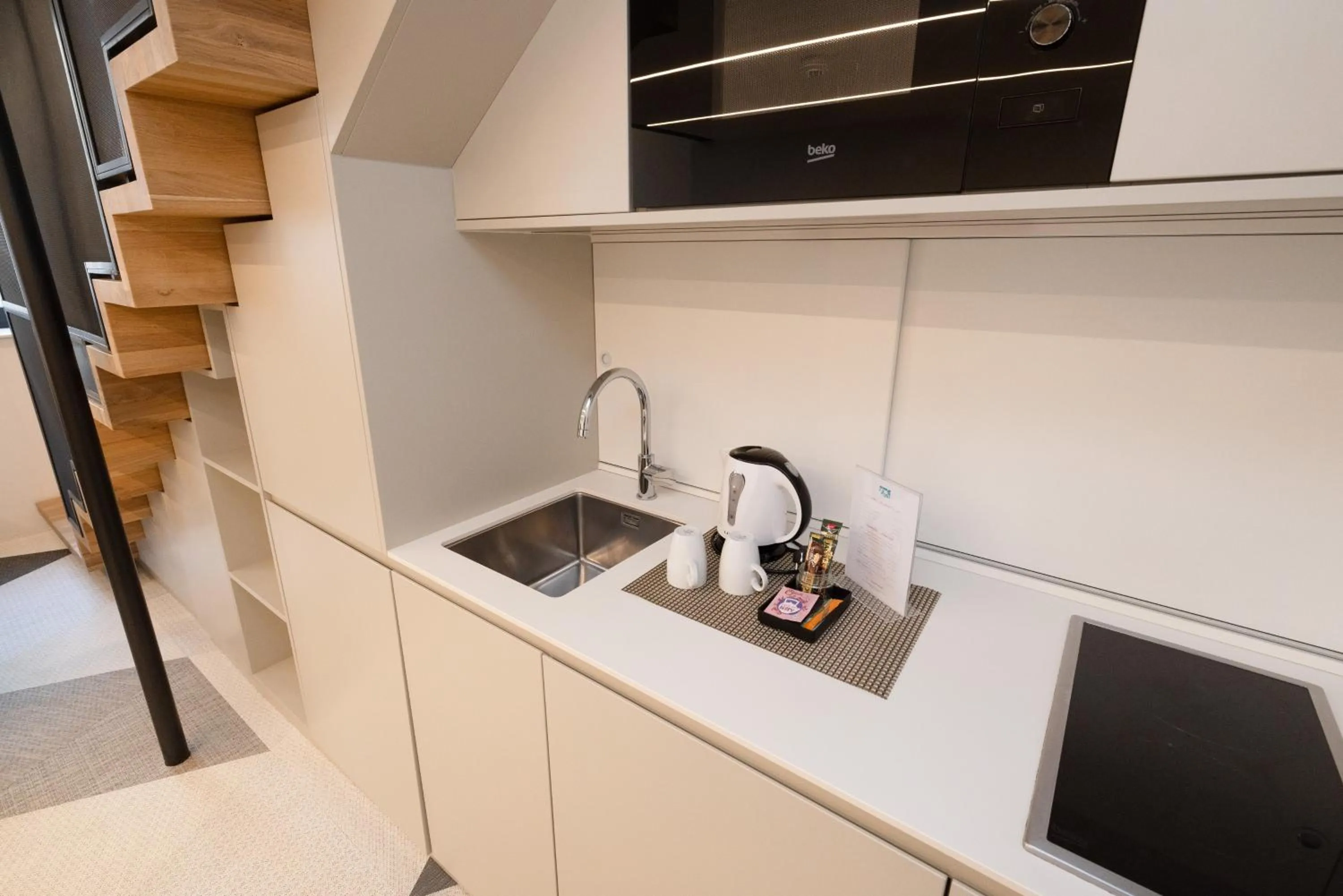 Kitchen or kitchenette in Fesh Lofts