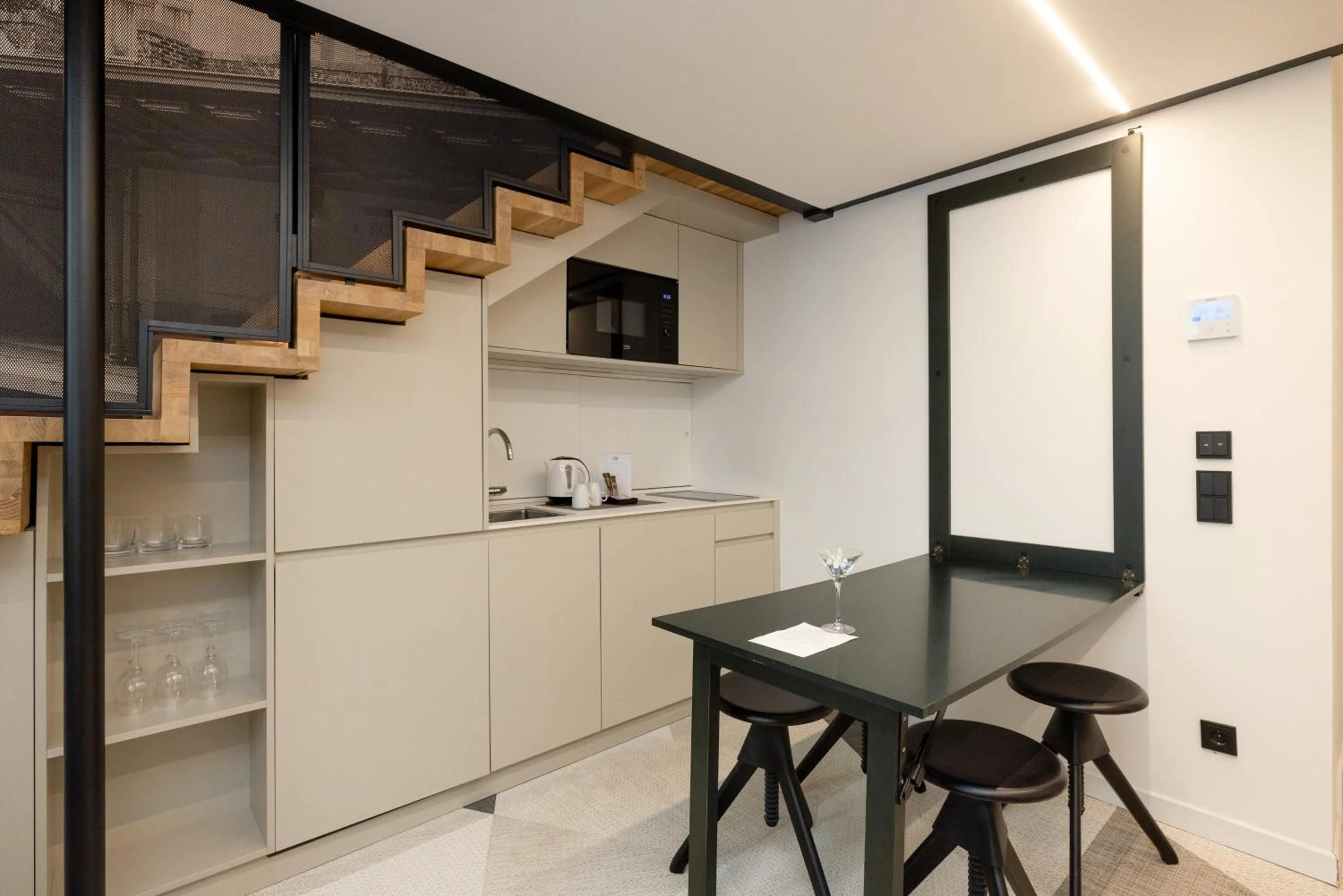 Kitchen or kitchenette in Fesh Lofts