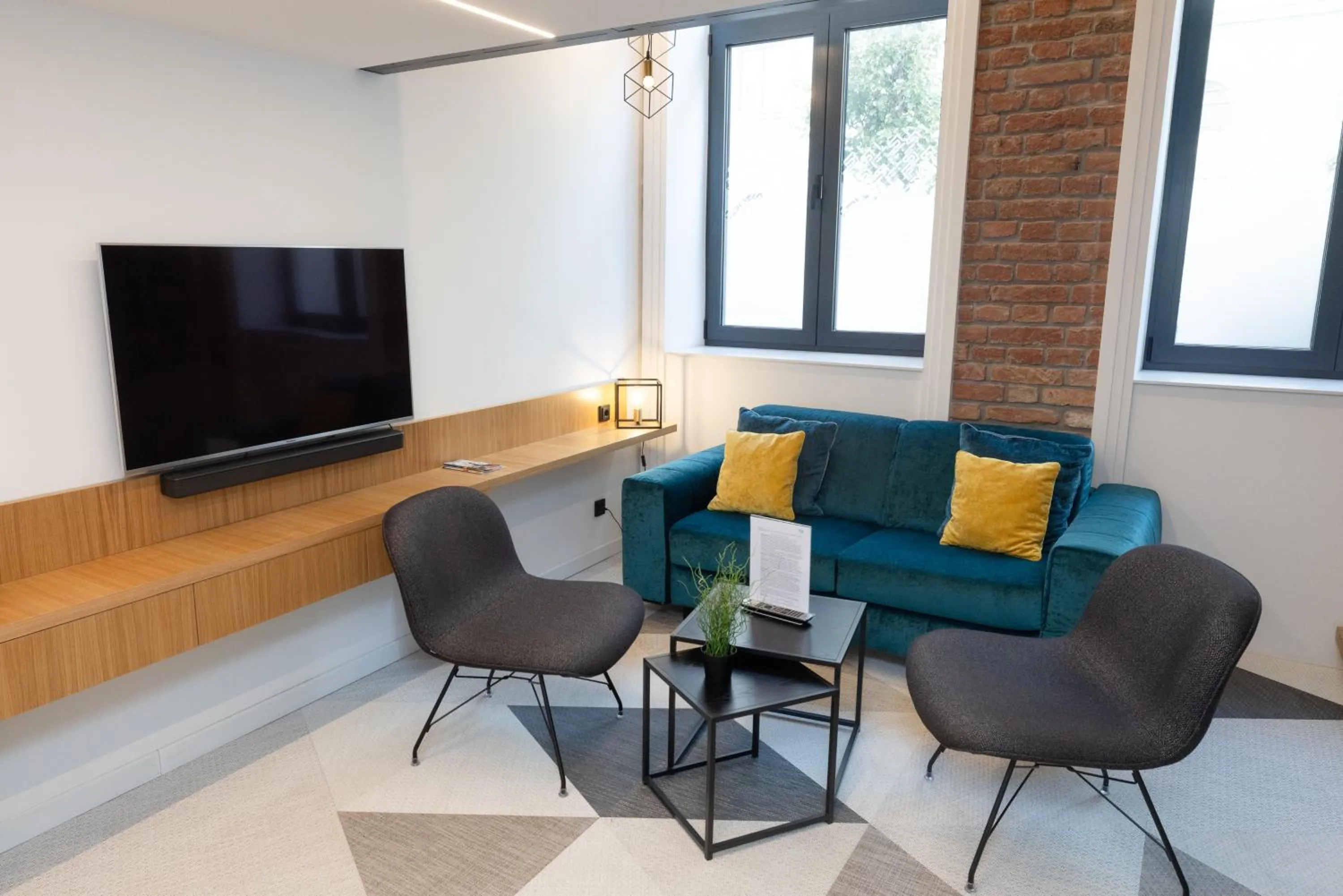 Living room in Fesh Lofts