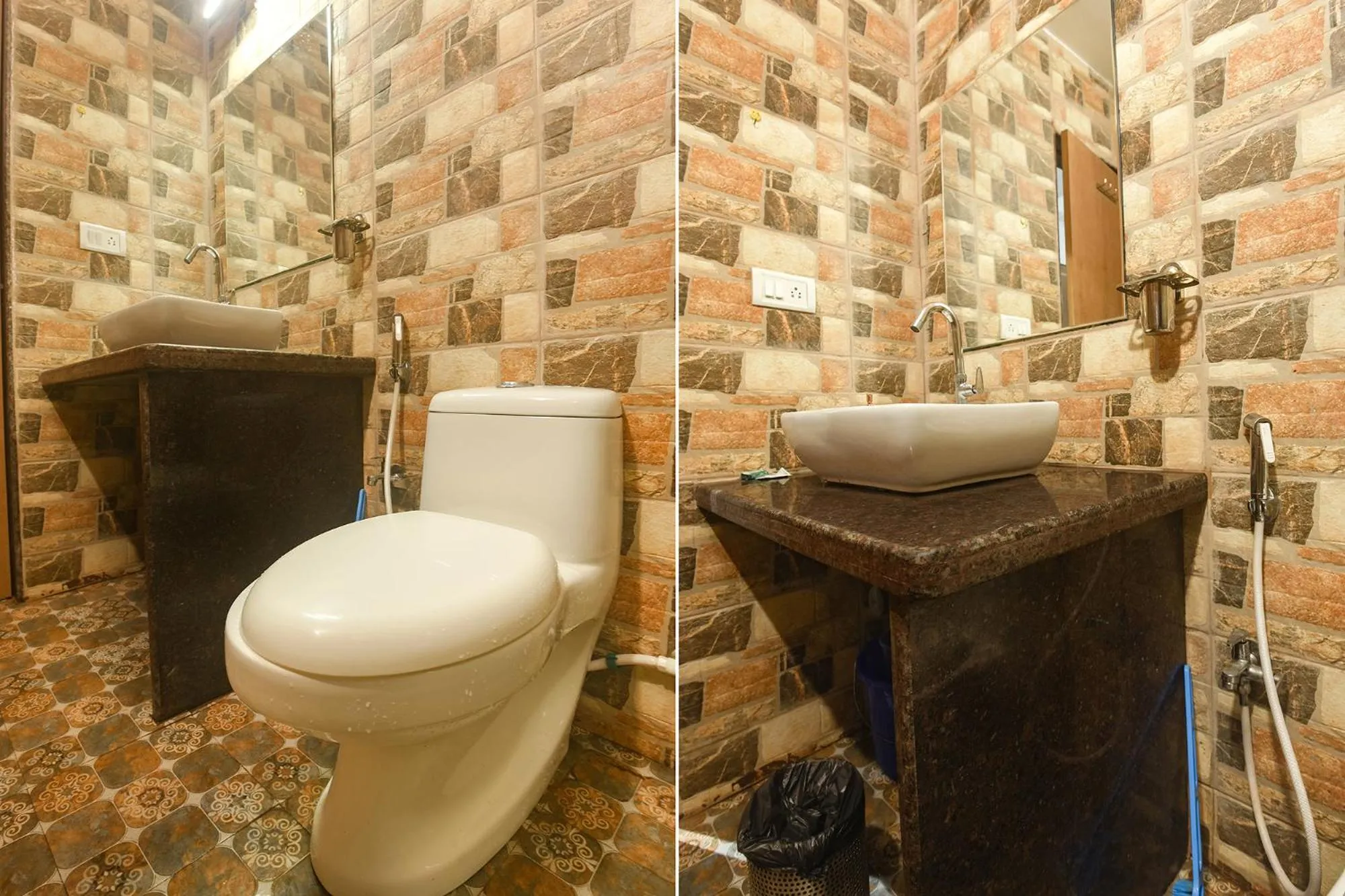 Bathroom in Via MA Homes - Nr Morjim Beach