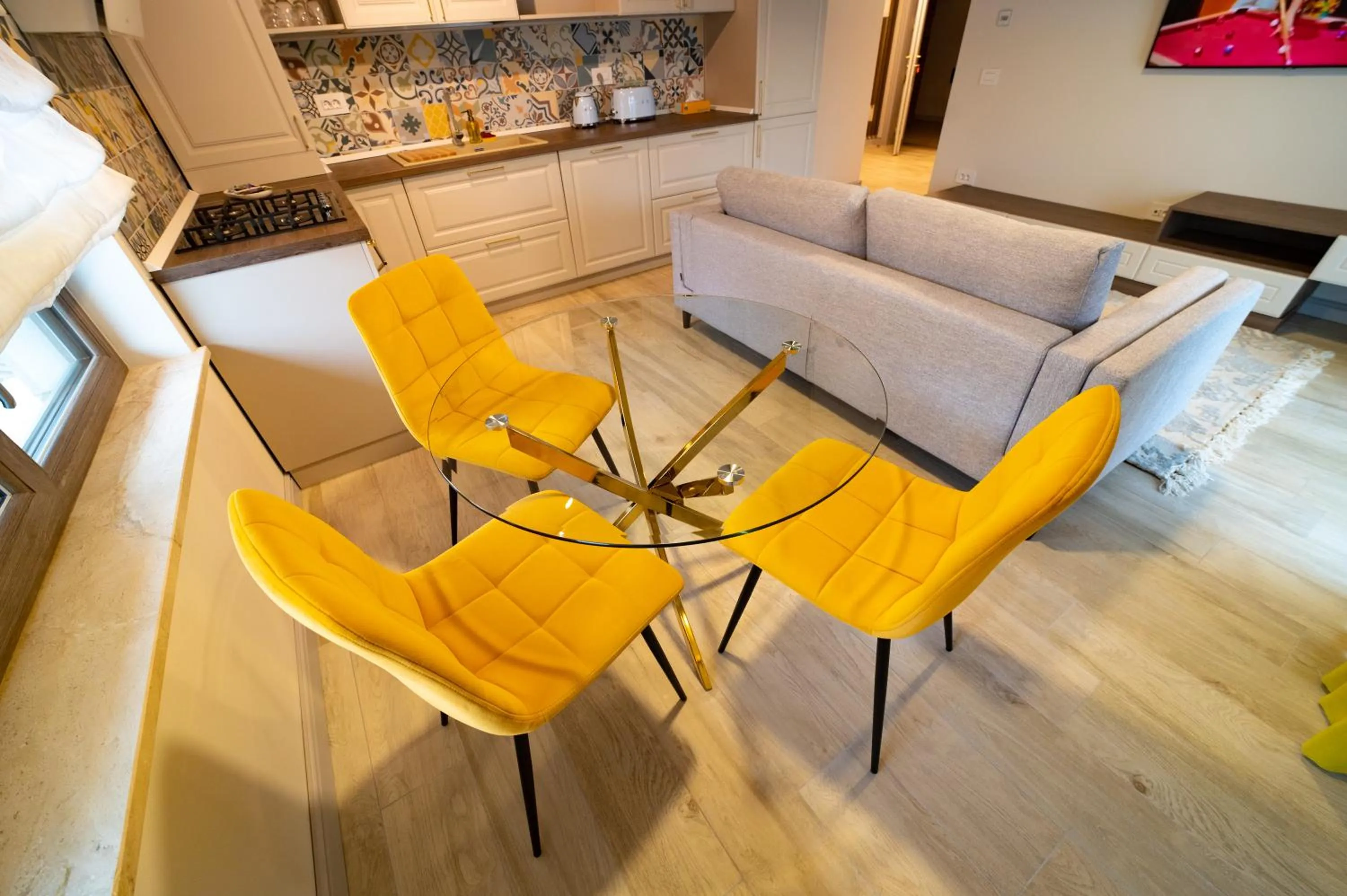 Living room in First Apartments