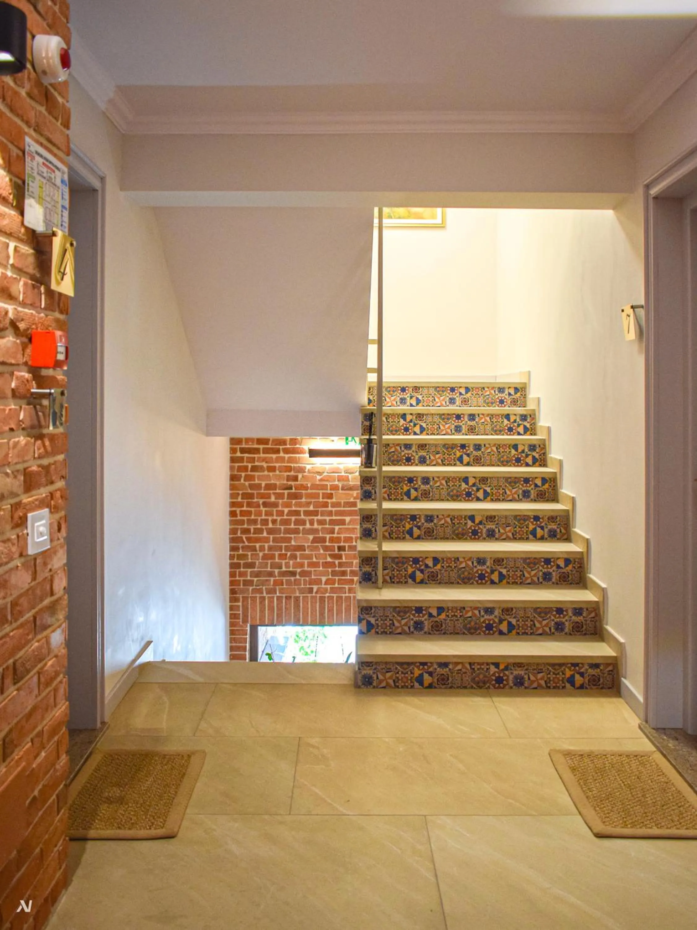 Decorative detail in First Apartments