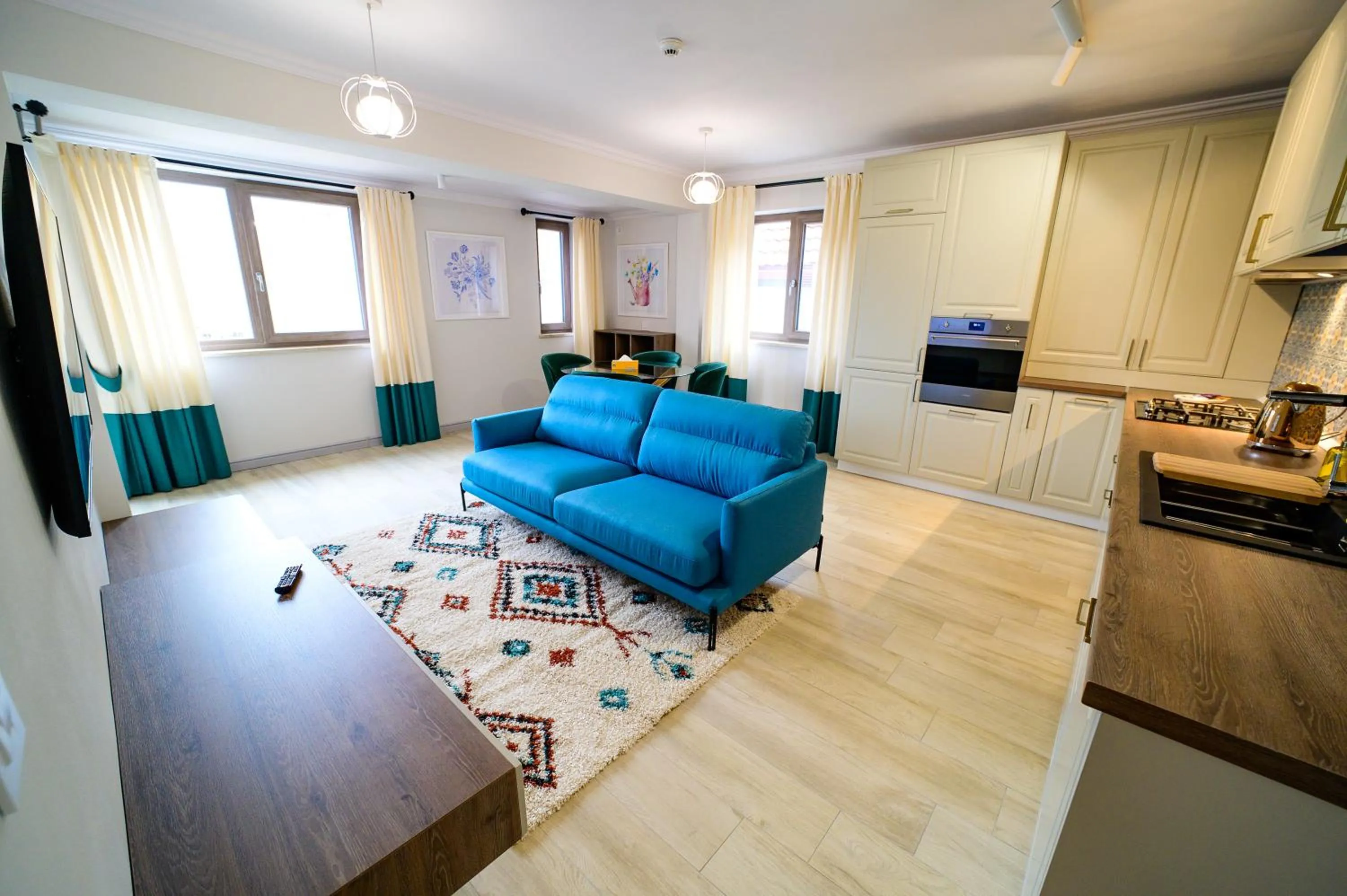 Living room in First Apartments