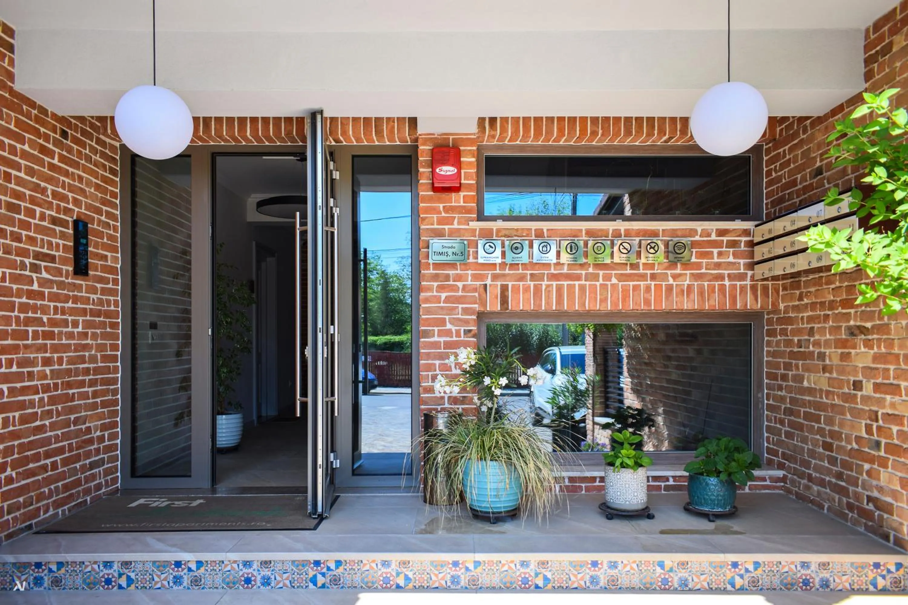 Property building in First Apartments