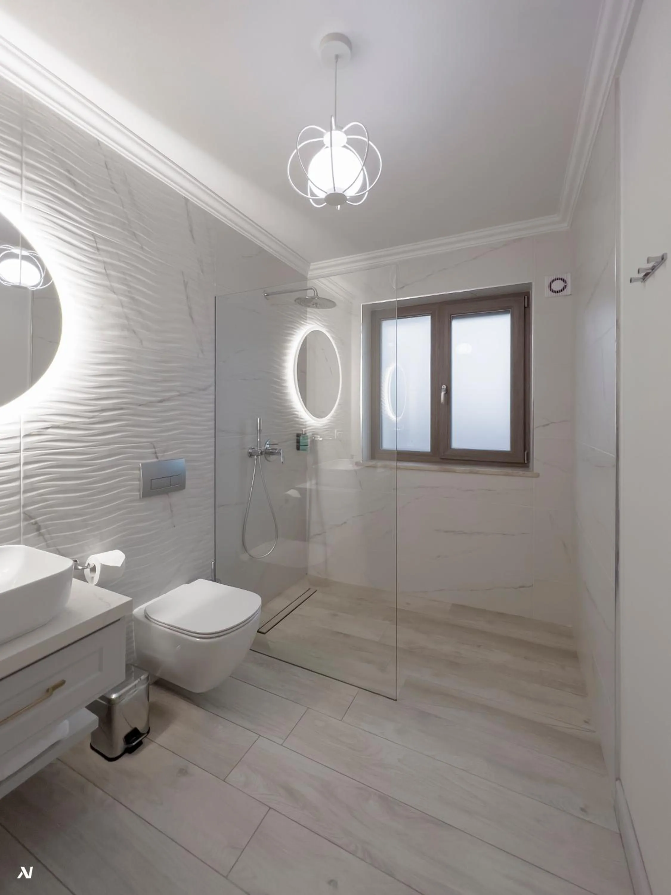 Shower in First Apartments