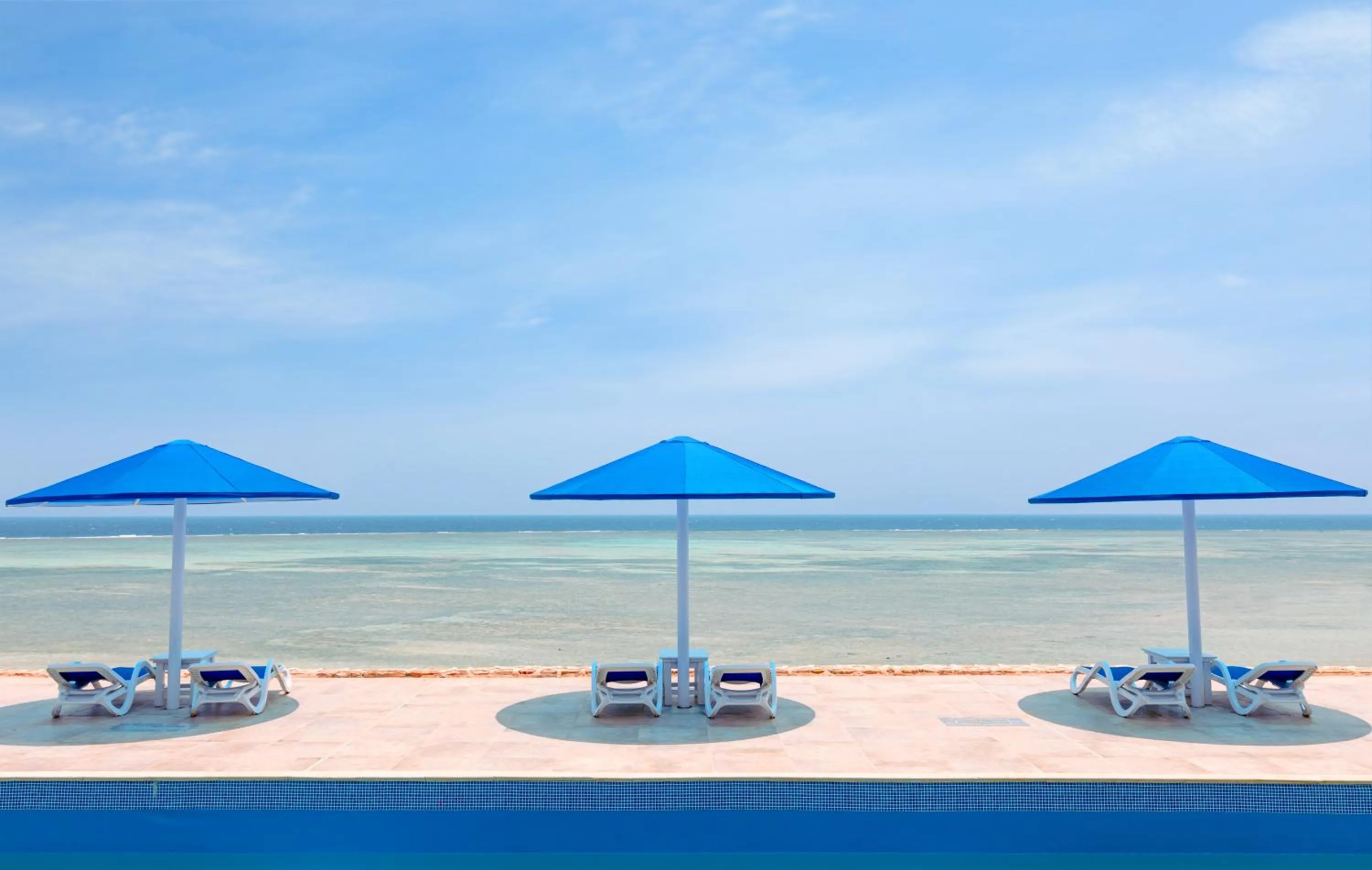 Beach in Pickalbatros Villaggio Aqua Park - Portofino Marsa Alam