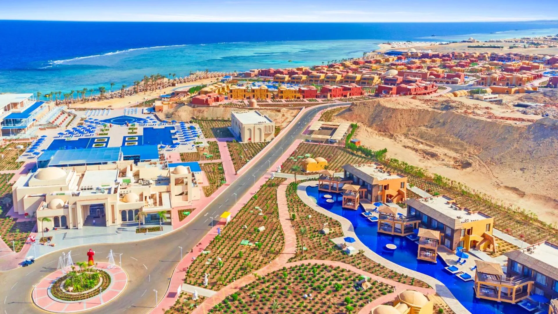 Garden in Pickalbatros Villaggio Aqua Park - Portofino Marsa Alam