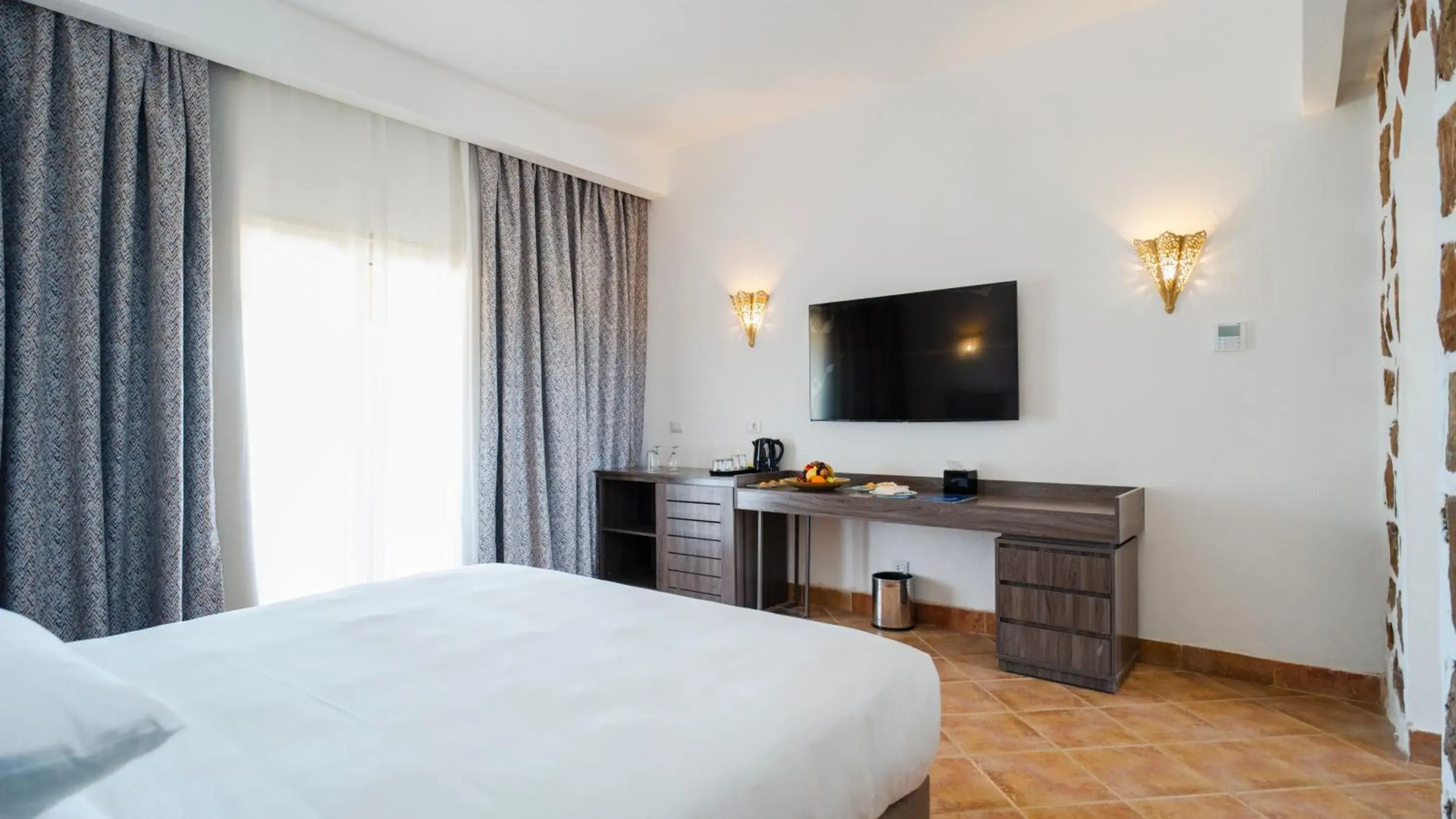 Deluxe Double or Twin Room with Sea View in Pickalbatros Villaggio Aqua Park - Portofino Marsa Alam Deluxe Double or Twin Room with Sea View in Pickalbatros Villaggio Aqua Park - Portofino Marsa Alam