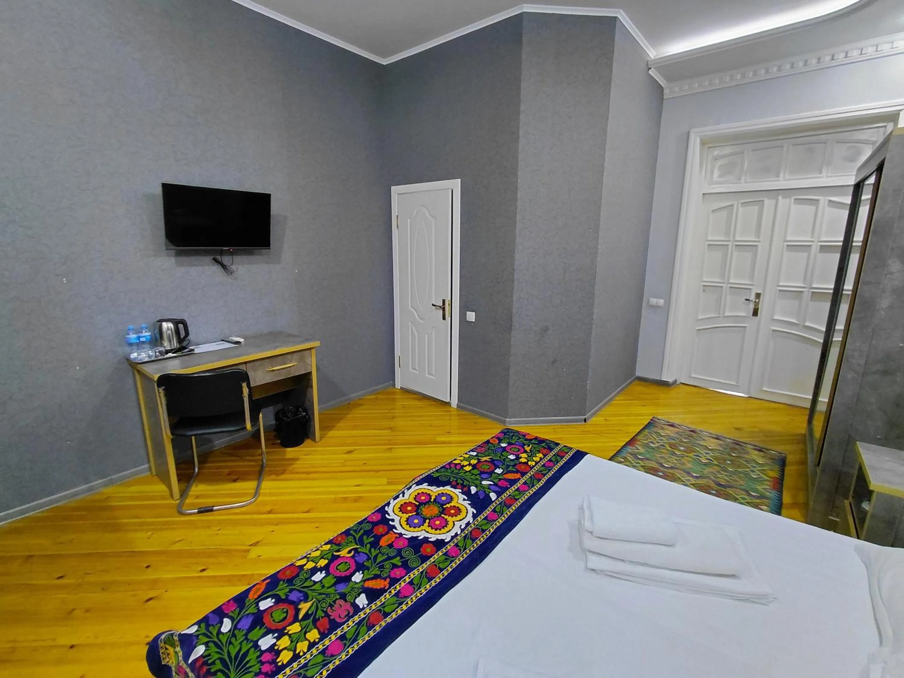 Bed in The Art Hotel