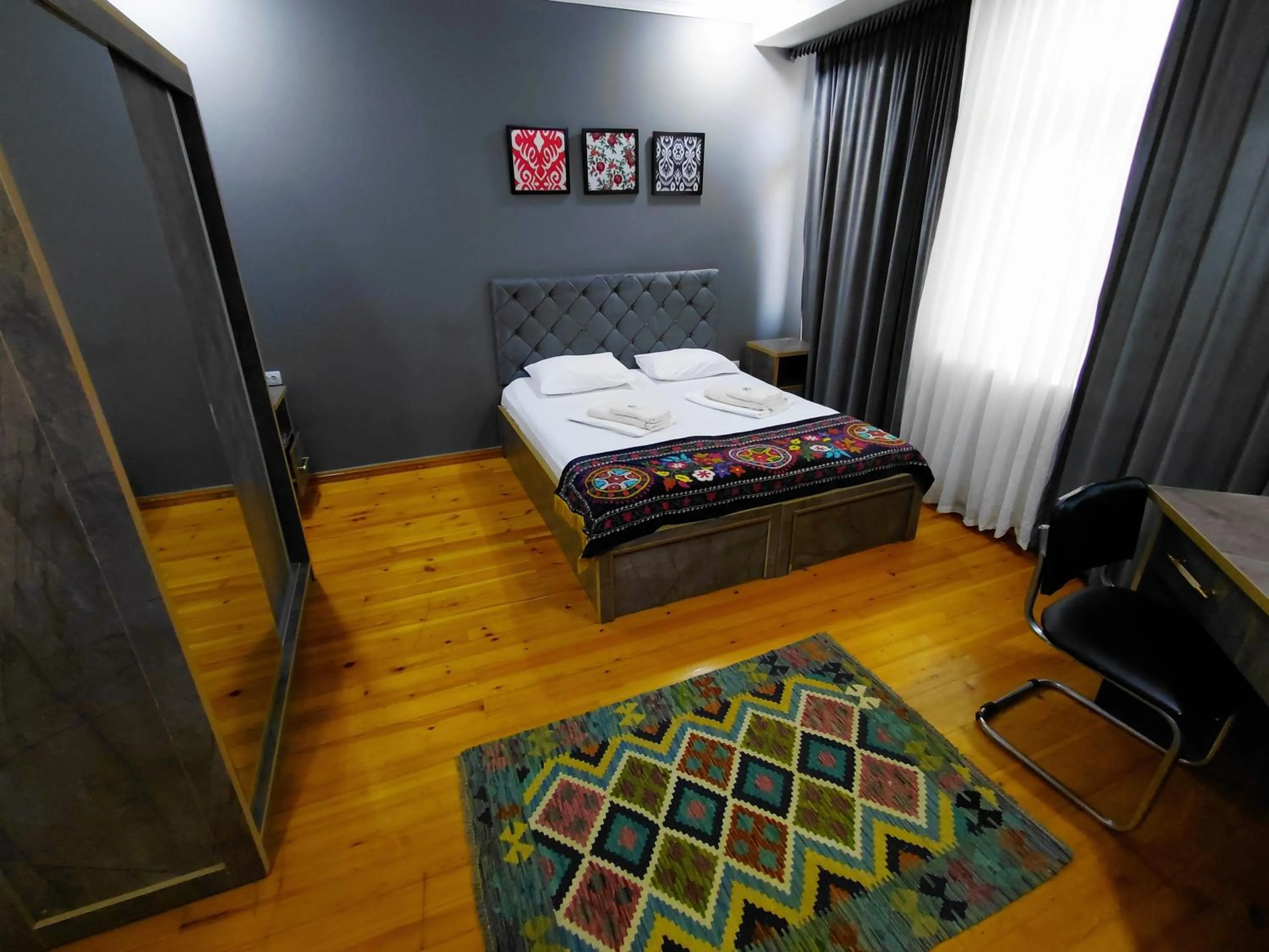 Bed in The Art Hotel