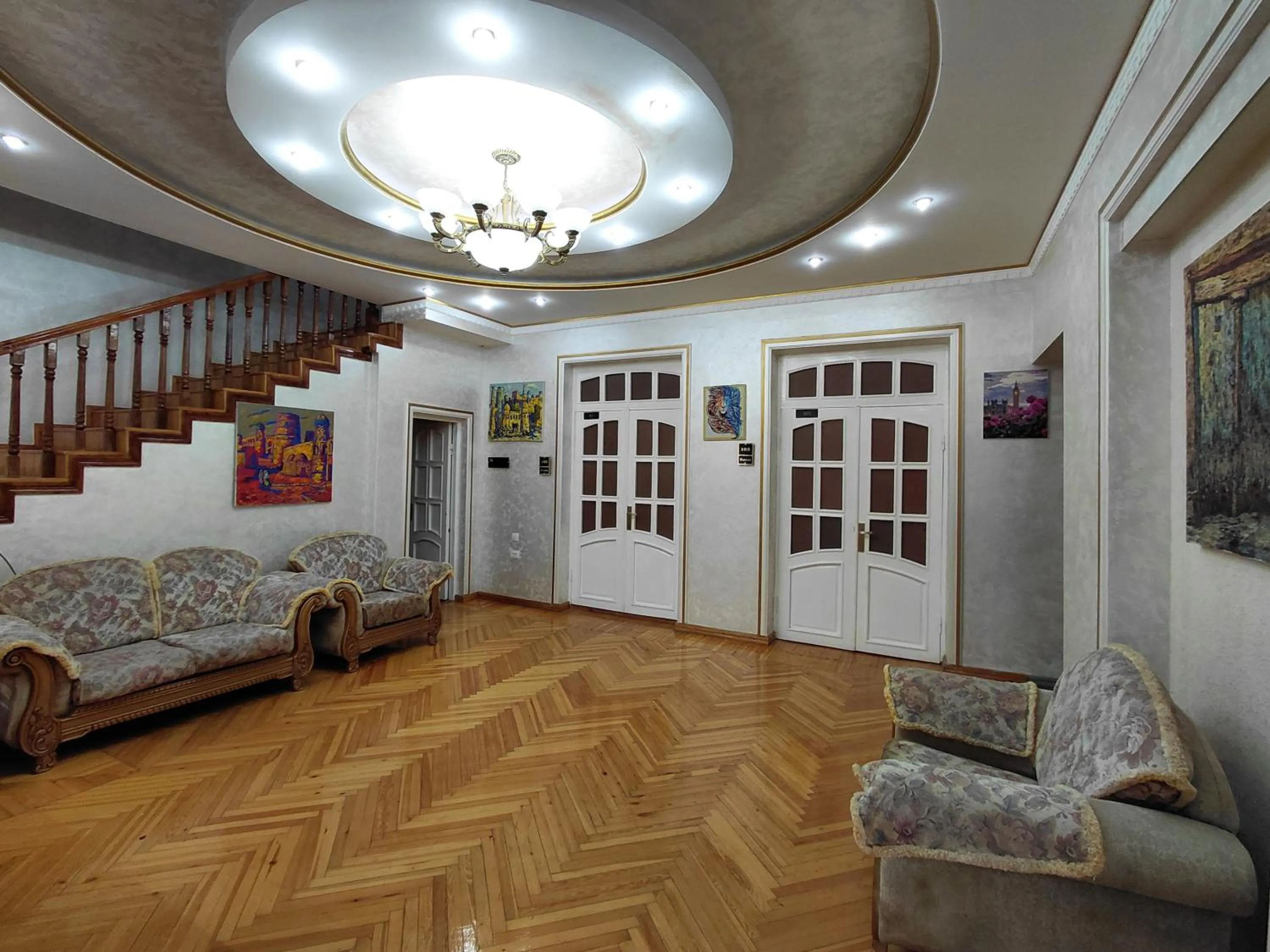 Living room in The Art Hotel