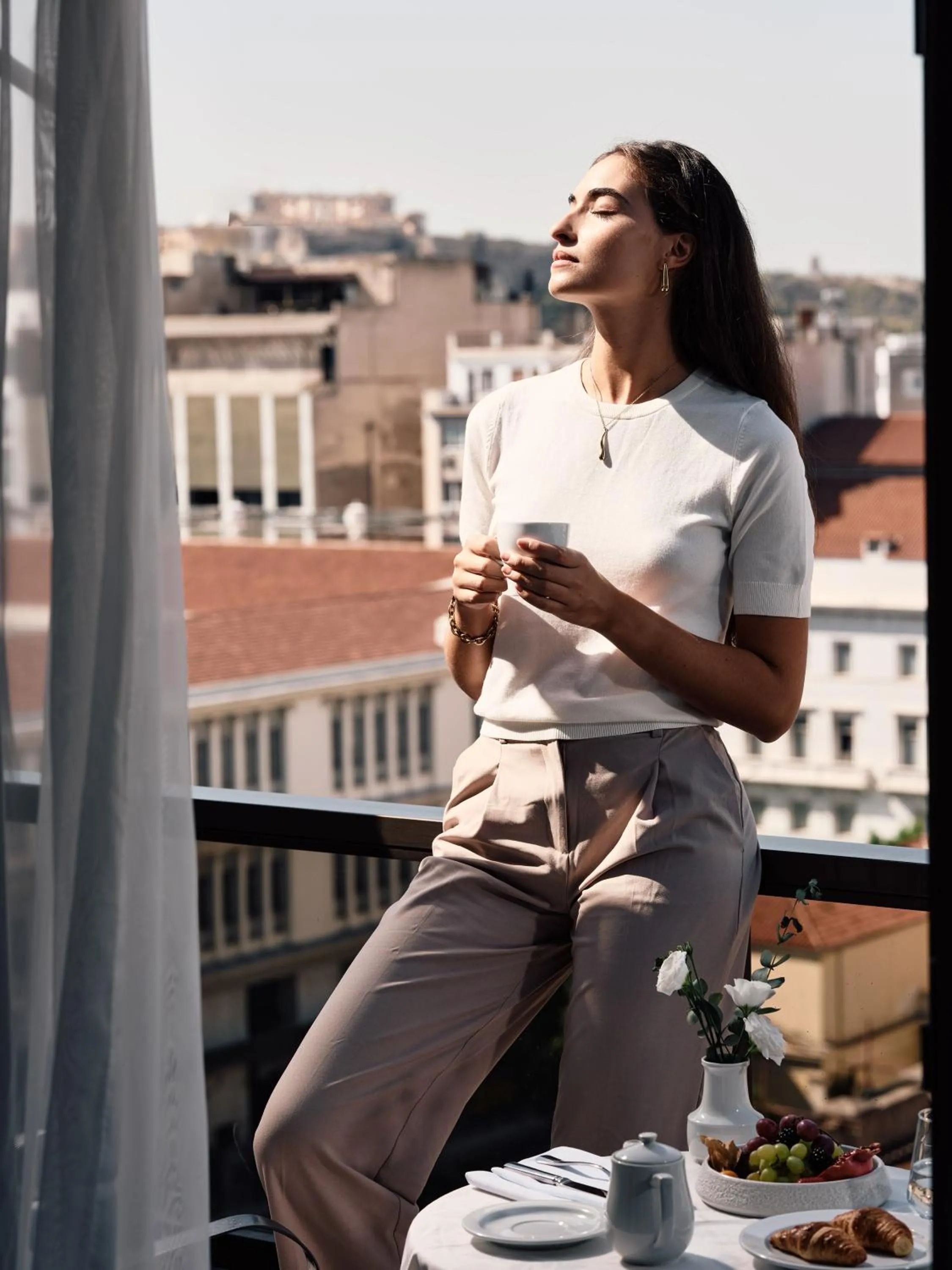 Balcony/Terrace in Titania Hotel