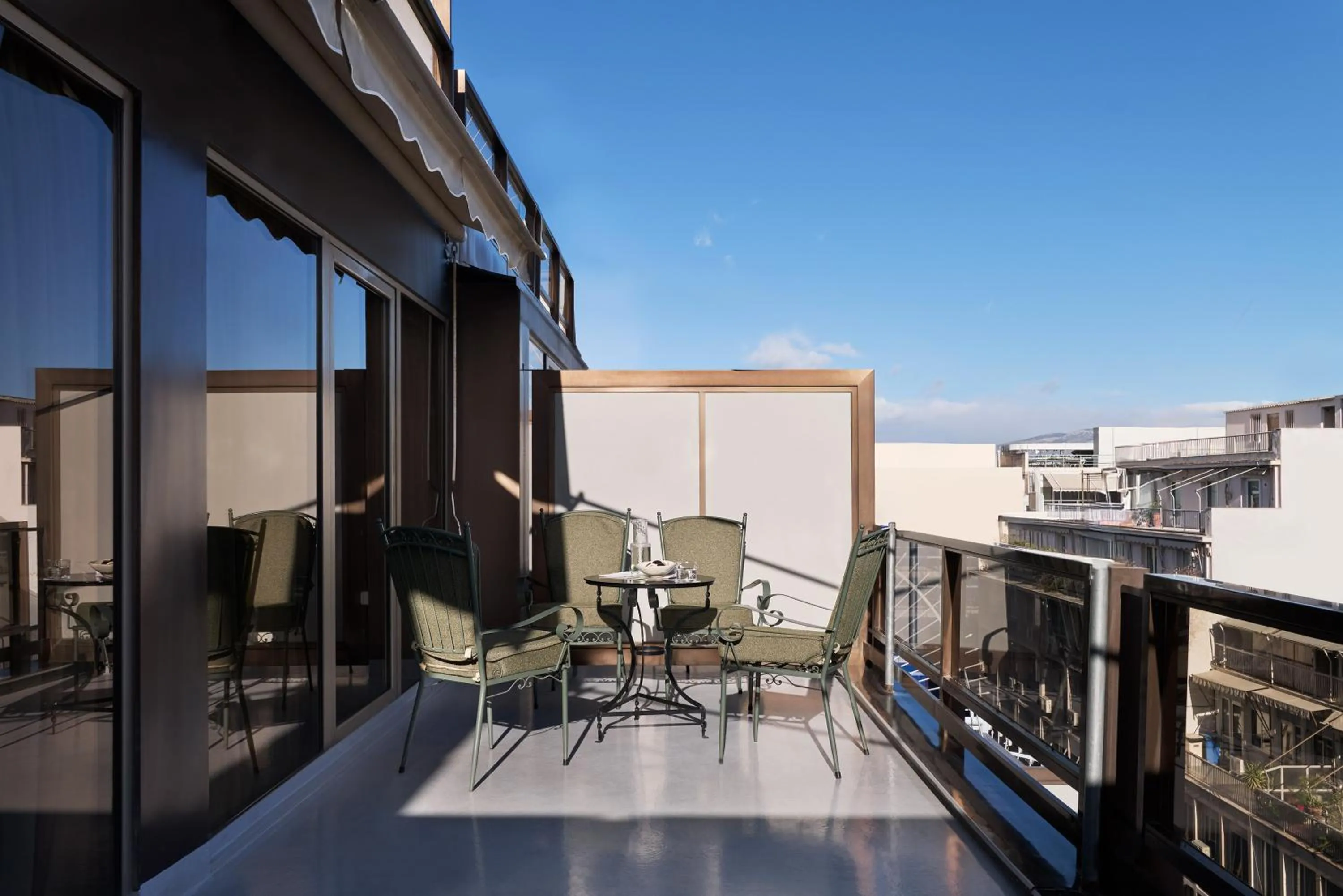 Balcony/Terrace in Titania Hotel