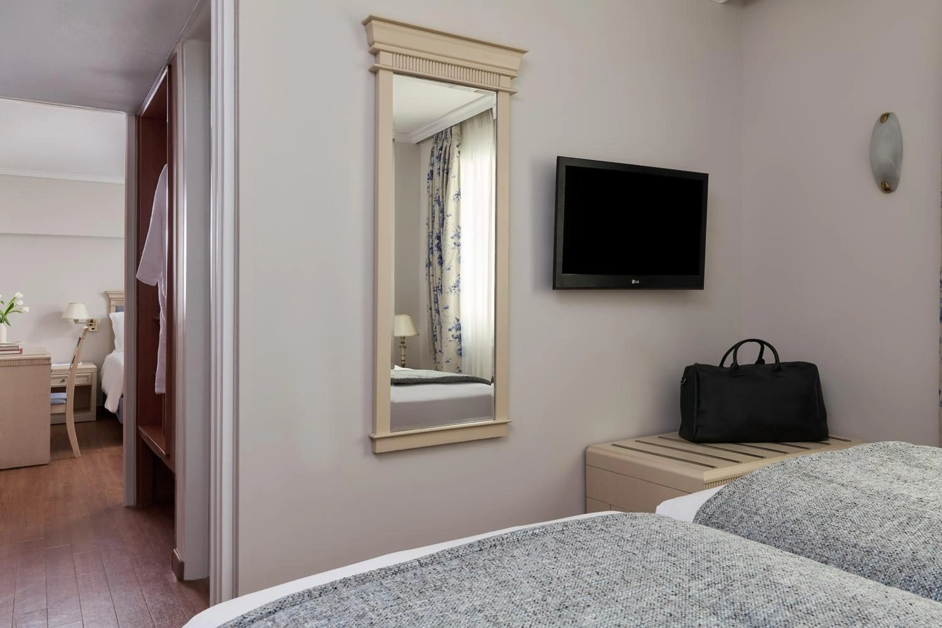 Bed in Titania Hotel