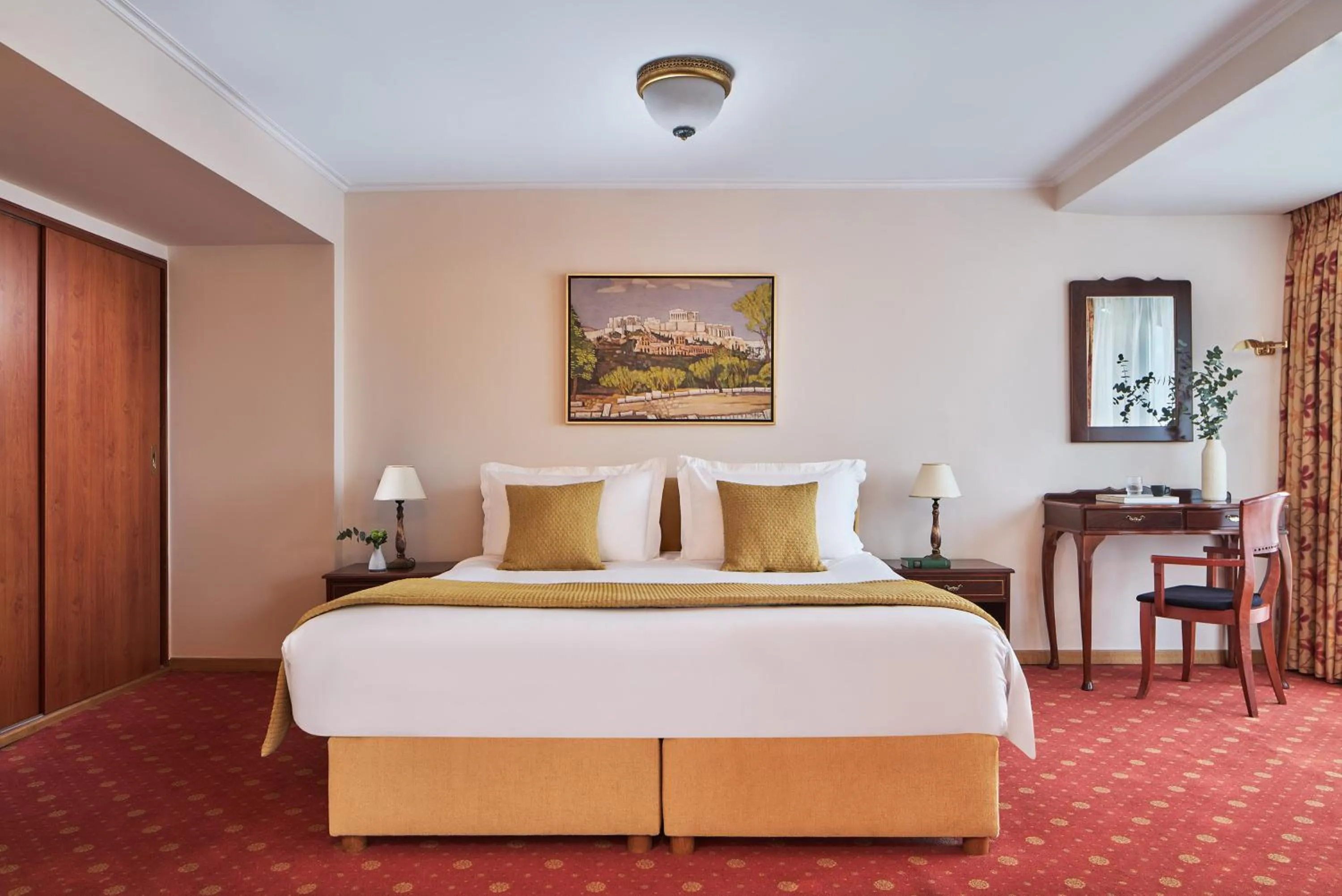 Bed in Titania Hotel