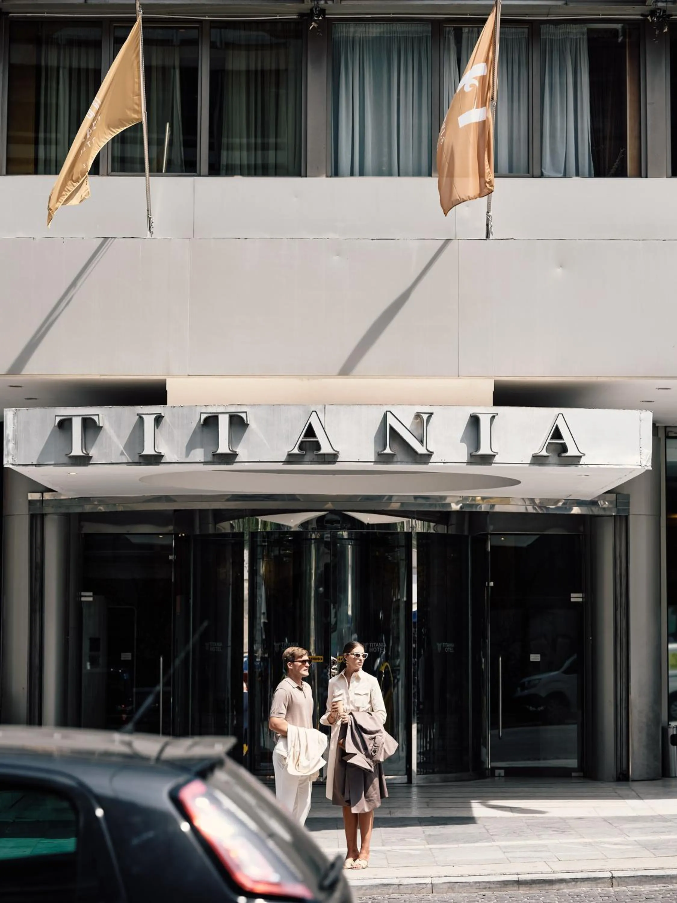 Facade/entrance in Titania Hotel