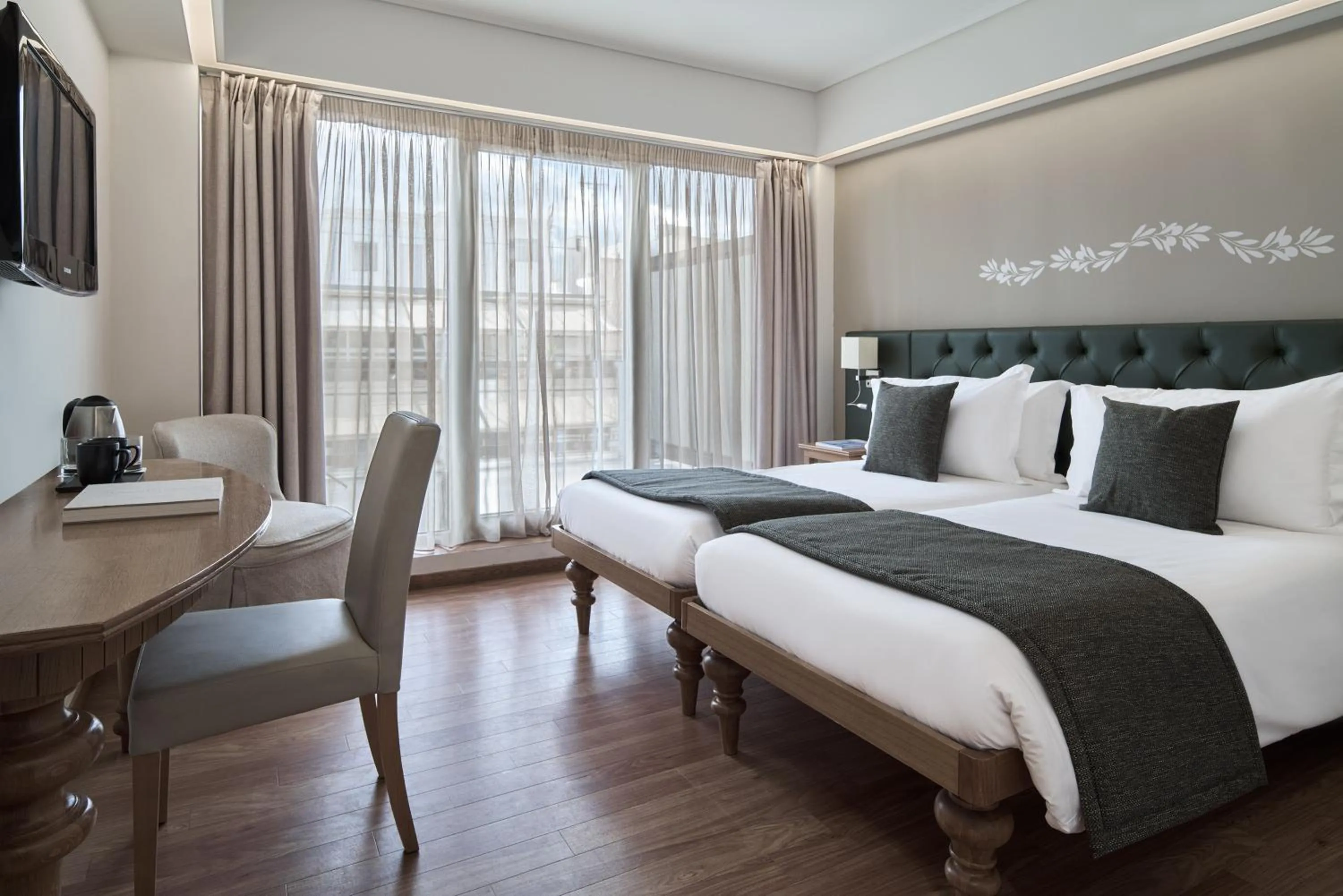 Bed in Titania Hotel