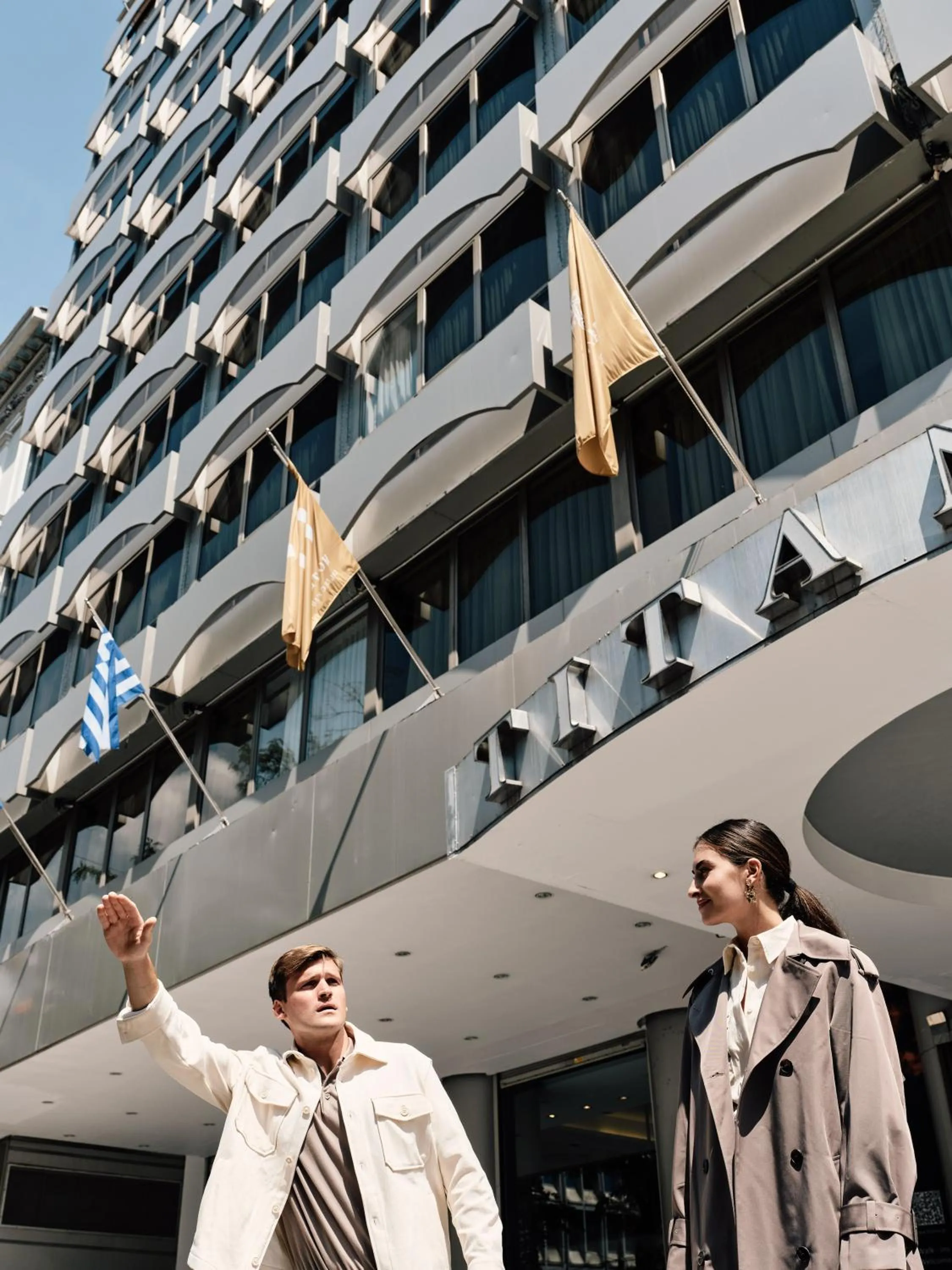 Facade/entrance in Titania Hotel