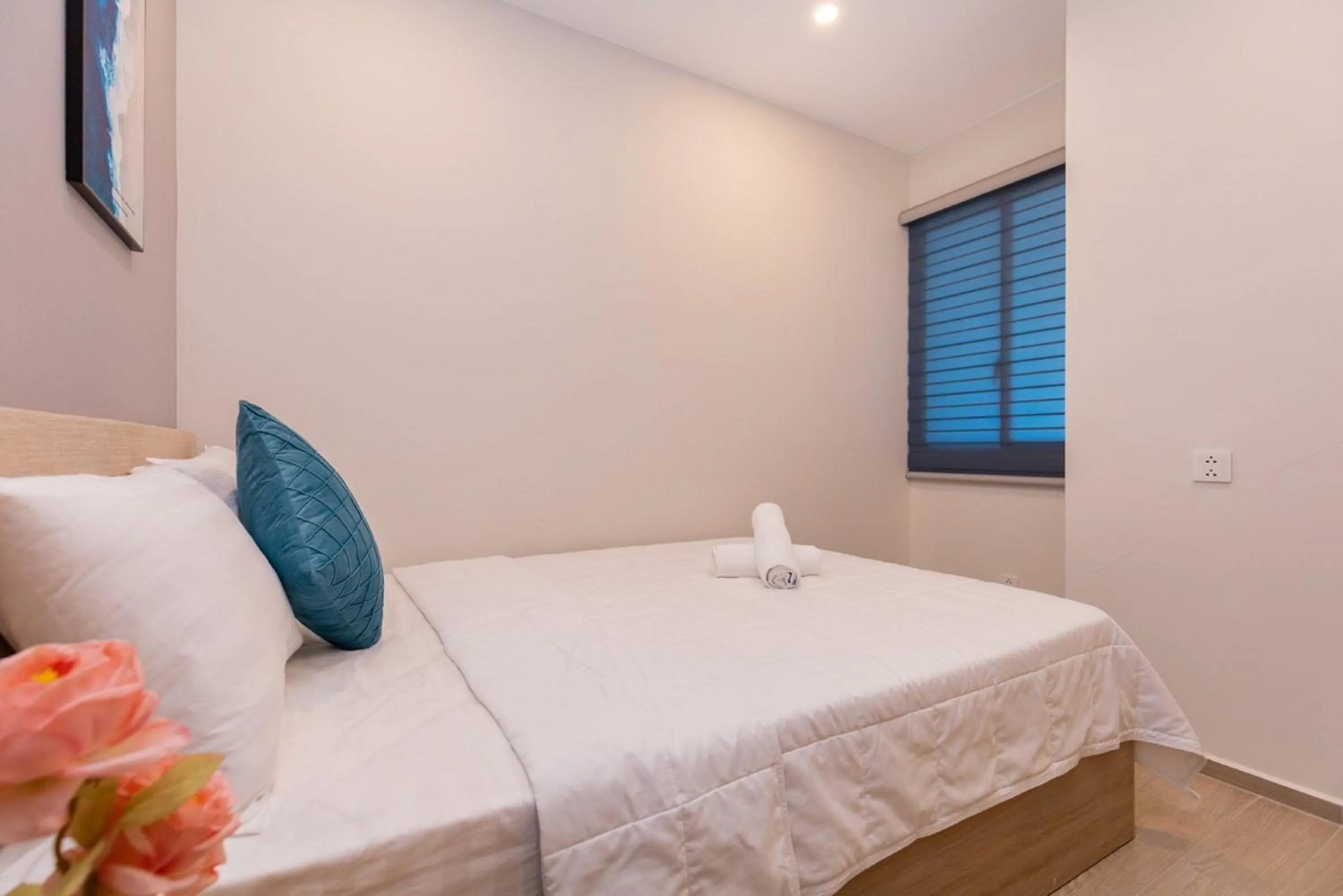 Bed in MeoMeo Homestay - The Sóng Apartment