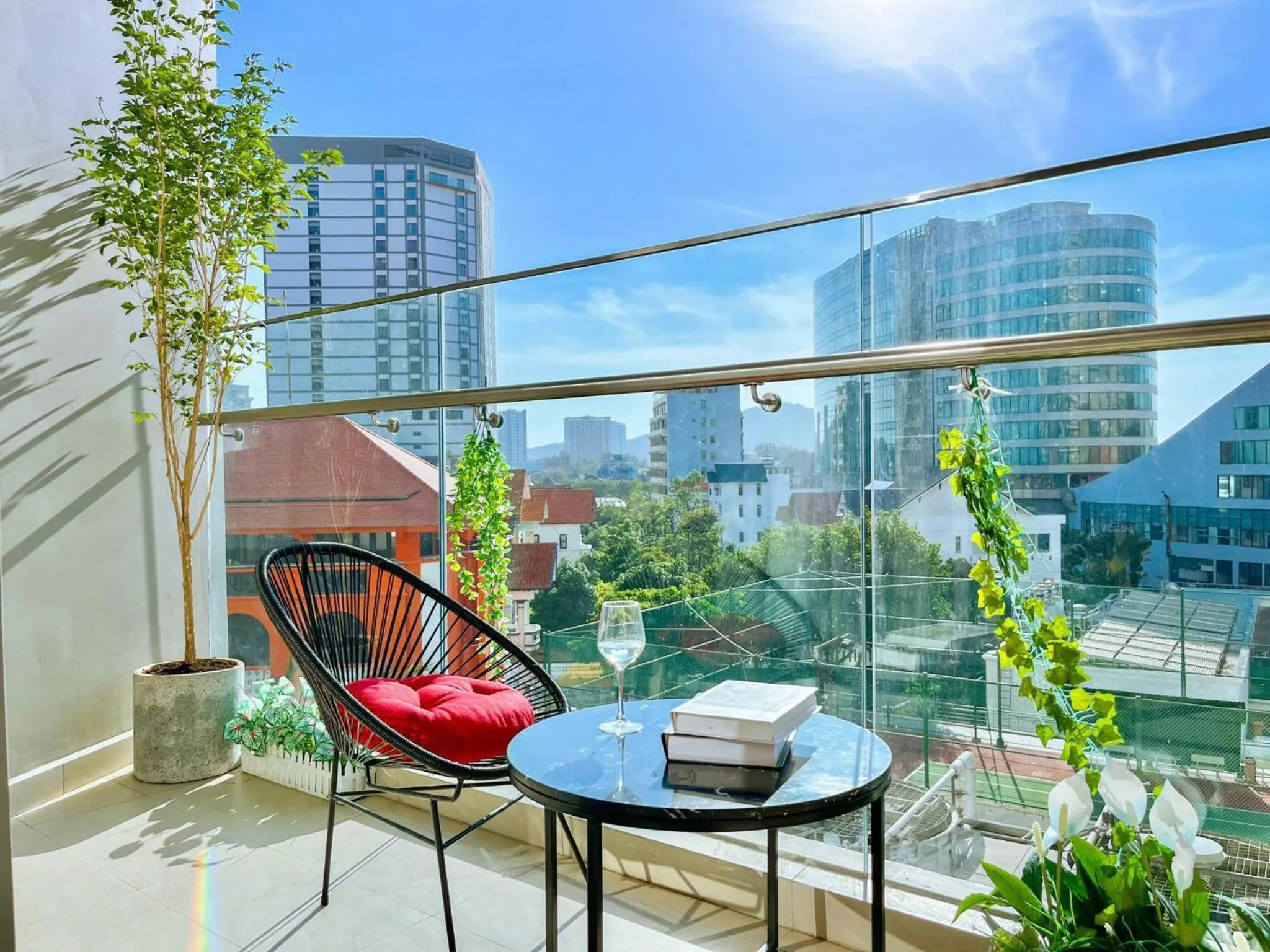 Garden in MeoMeo Homestay - The Sóng Apartment