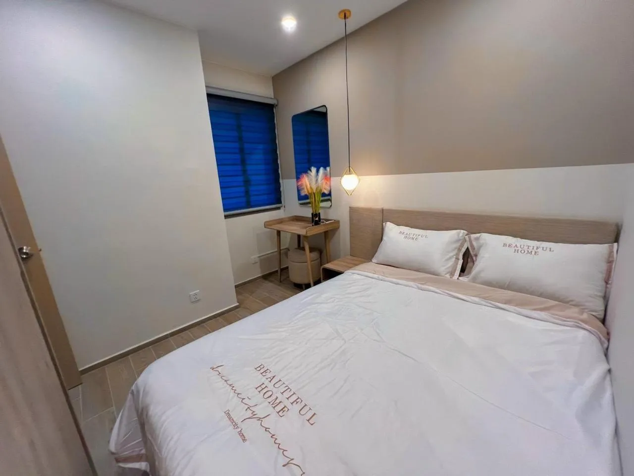 Bed in MeoMeo Homestay - The Sóng Apartment