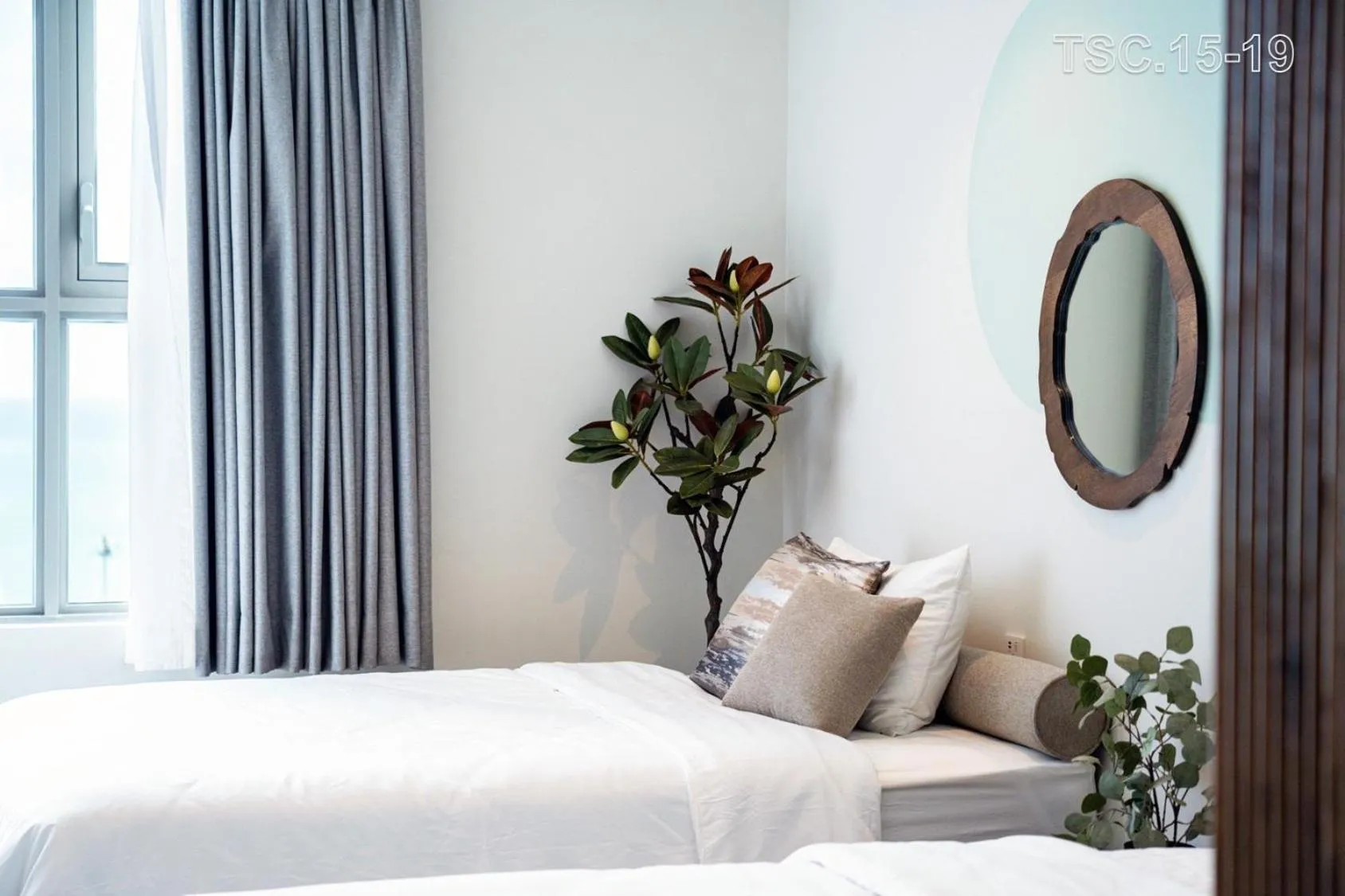 Bed in MeoMeo Homestay - The Sóng Apartment