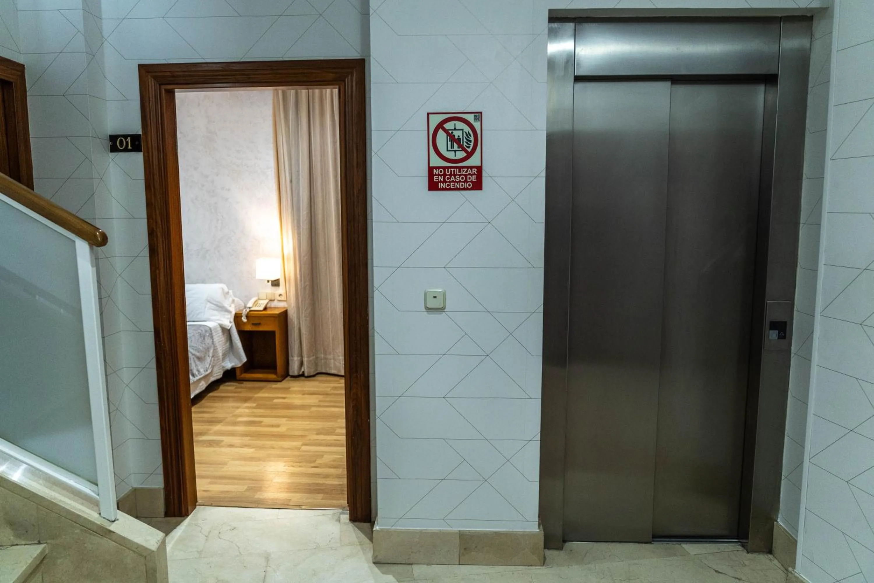 Decorative detail in Hotel Granada Centro