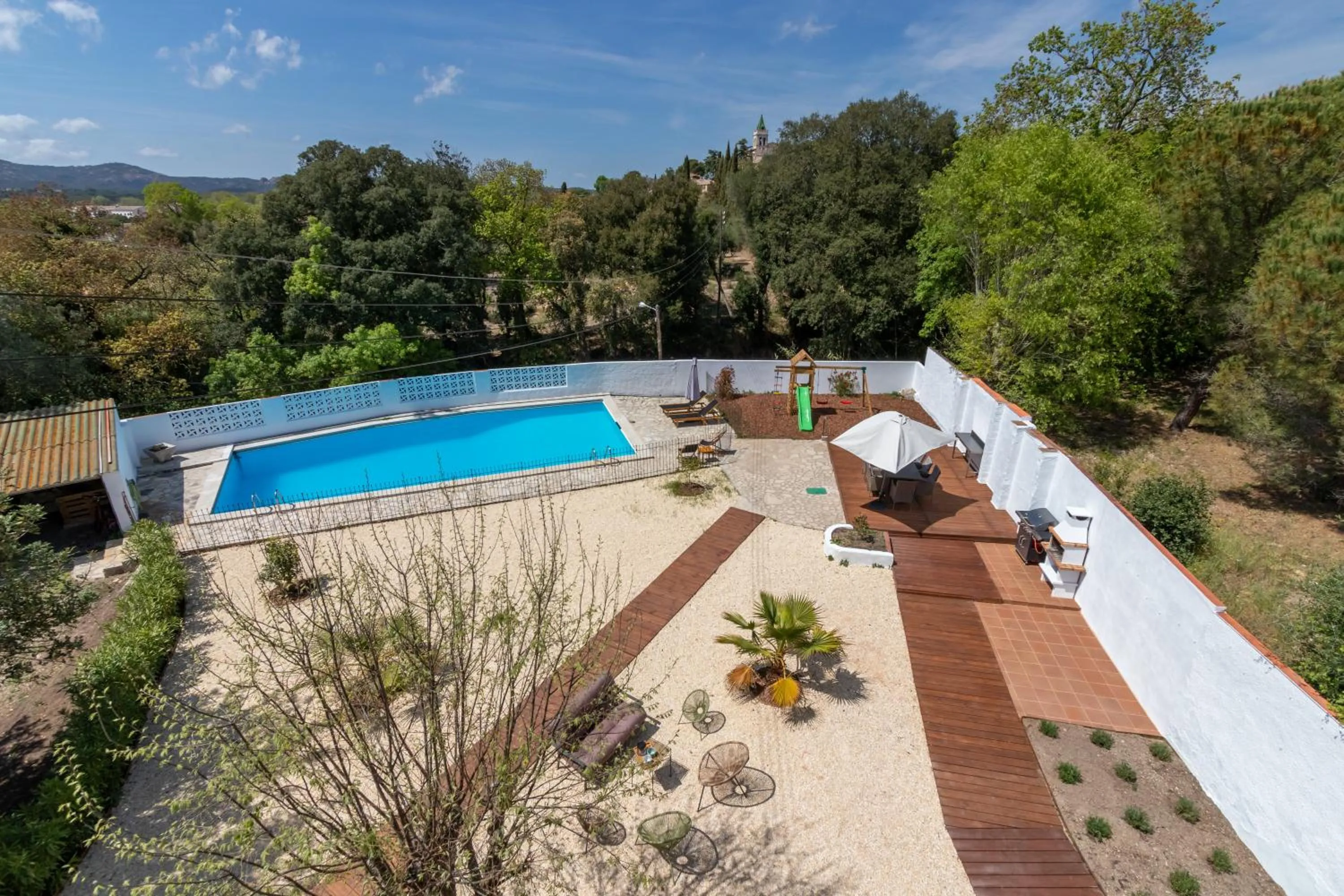Swimming pool in Mas Tinus - Lavanda