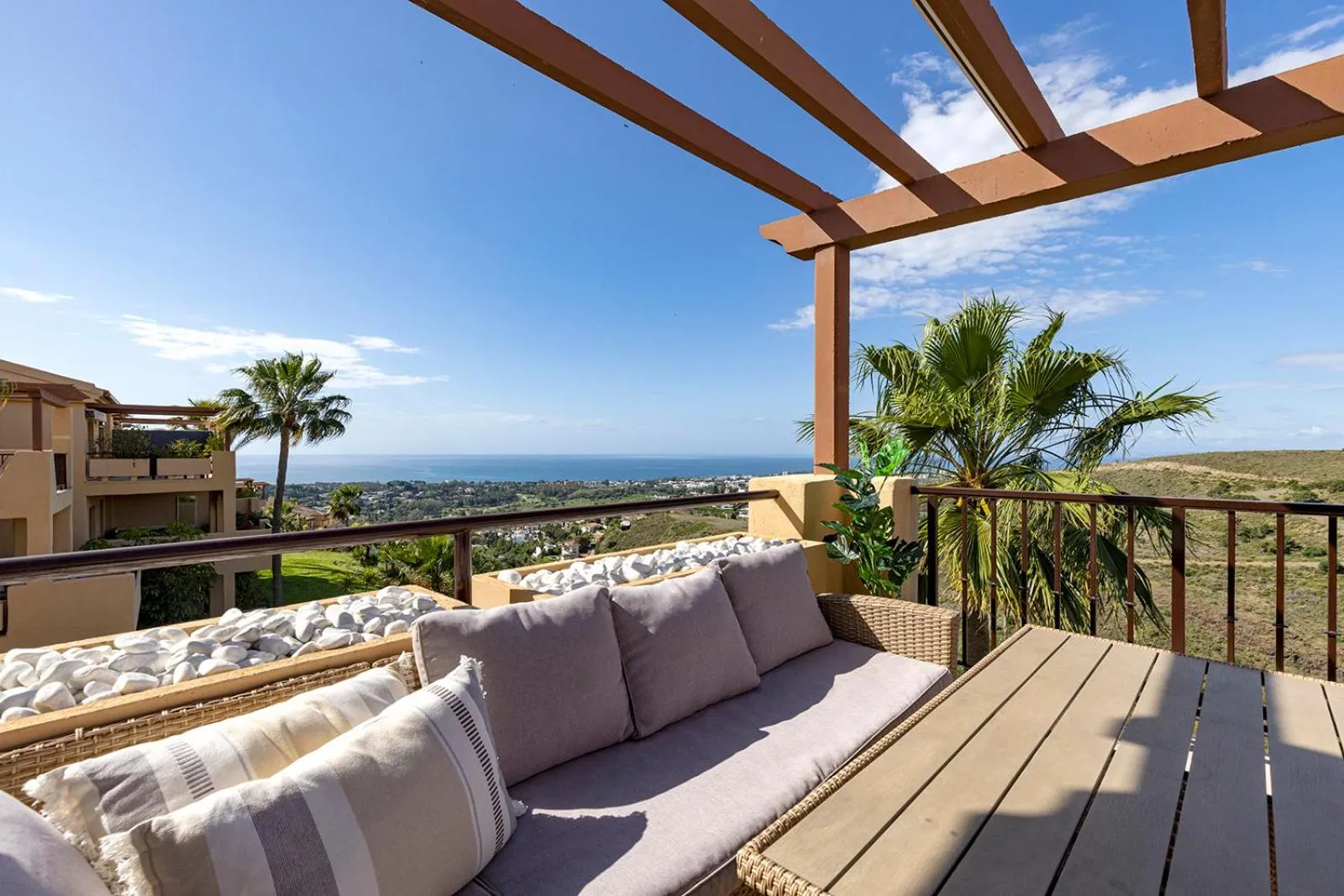Sea view in Quartiers Marbella Golden Penthouse